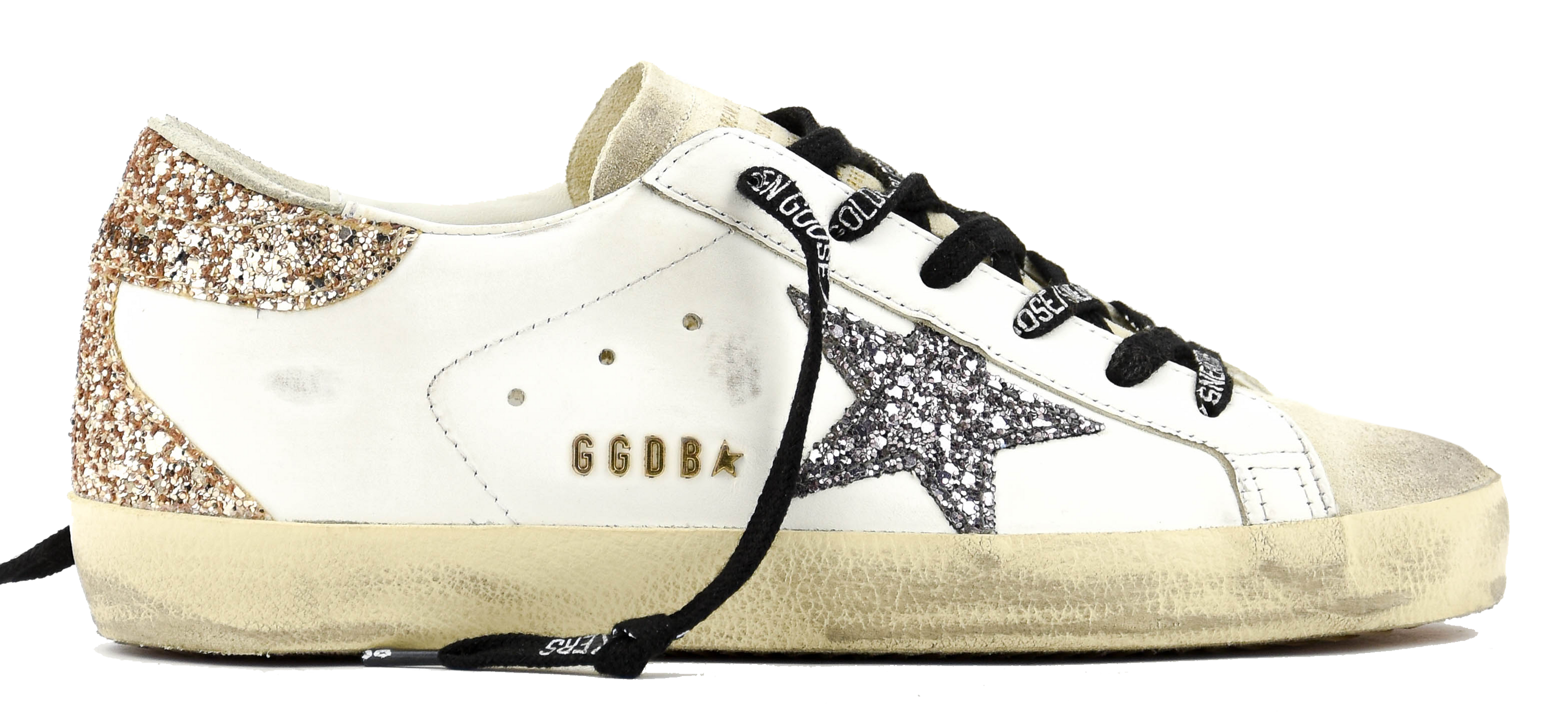GOLDEN GOOSE SUPERSTAR WHITE SEEDPEARL