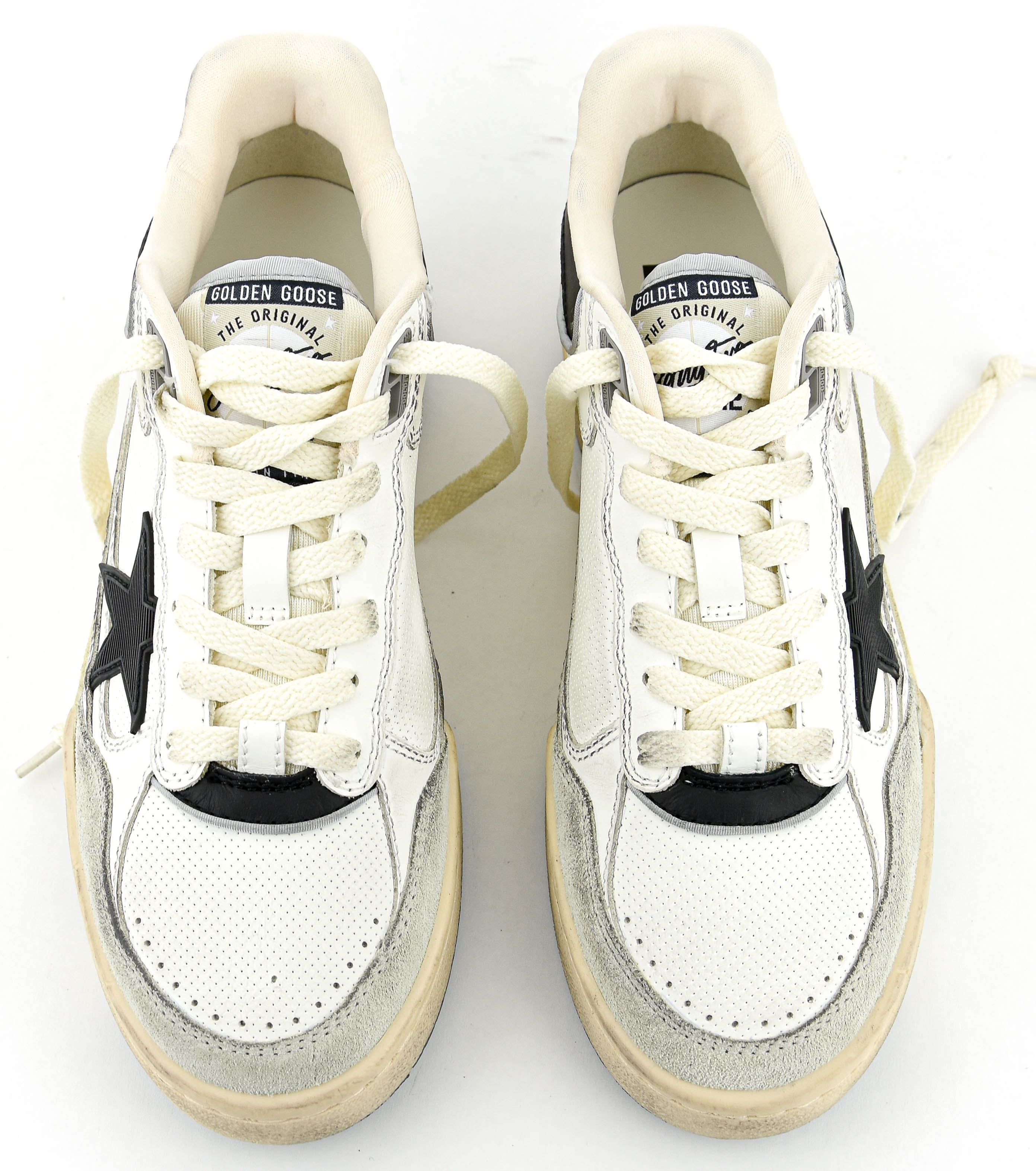 GOLDEN GOOSE FORTY 2 WHITE BLACK