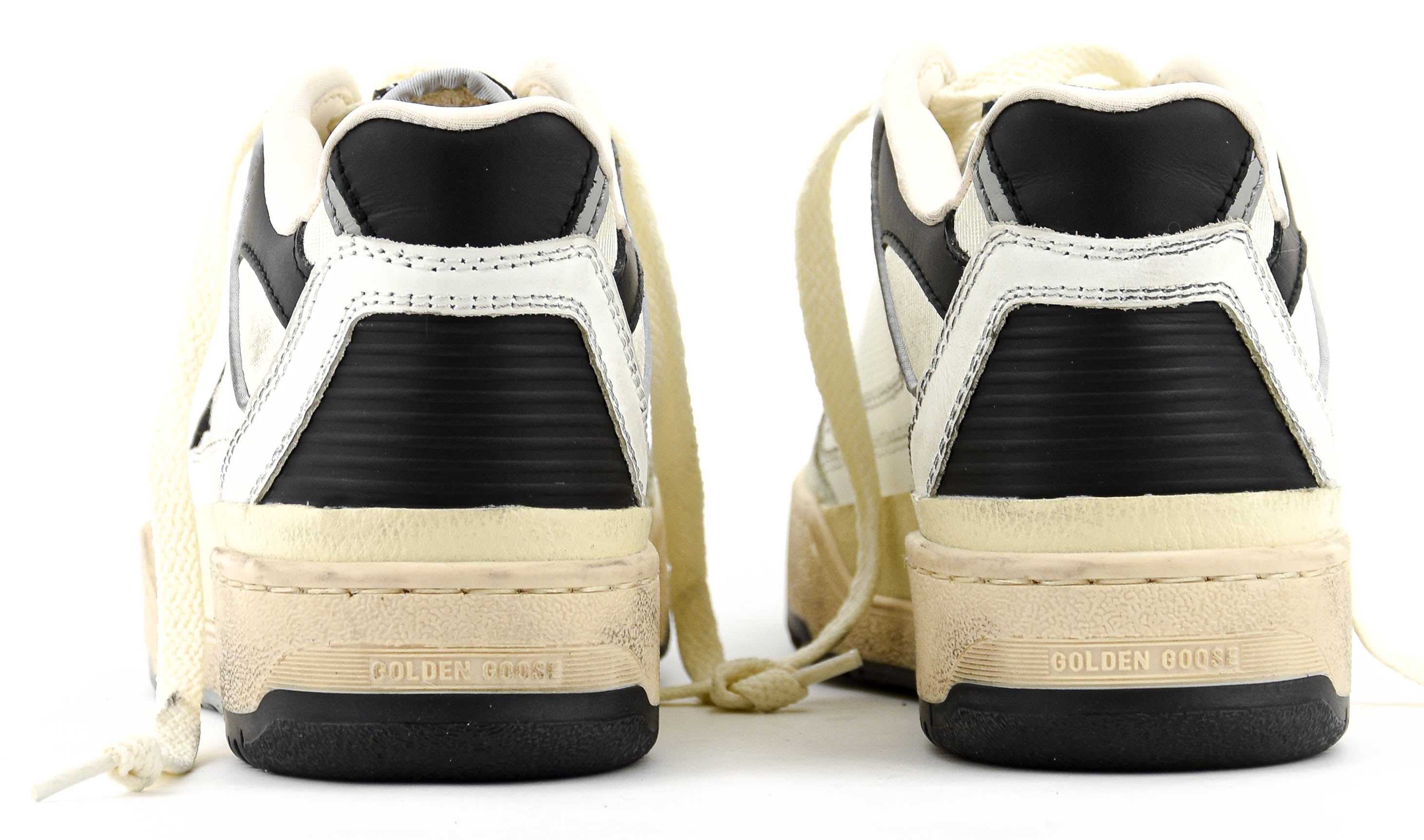 GOLDEN GOOSE FORTY 2 WHITE BLACK