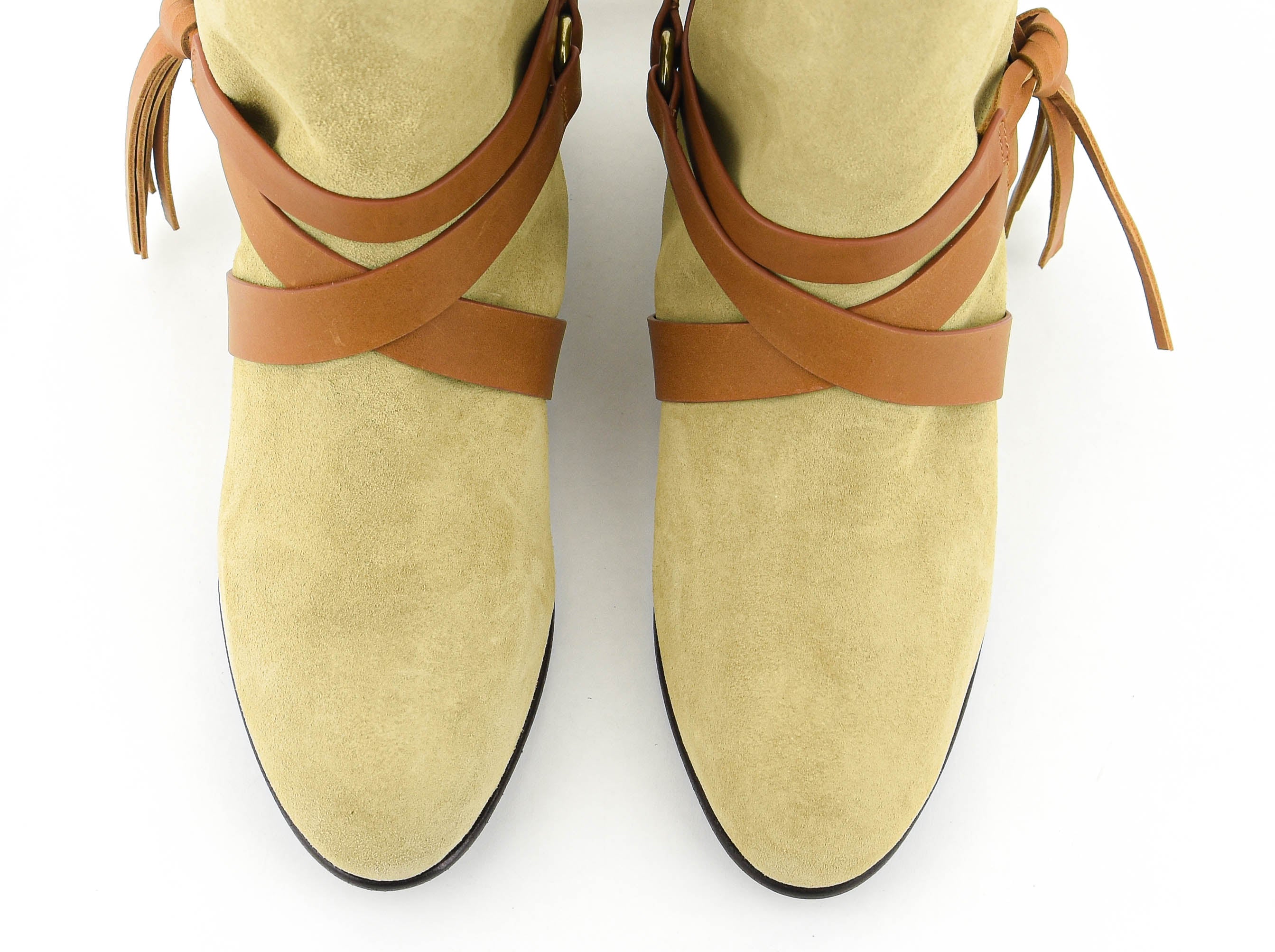 ISABEL MARANT REJEN BOOT BEIGE CHESTNUT