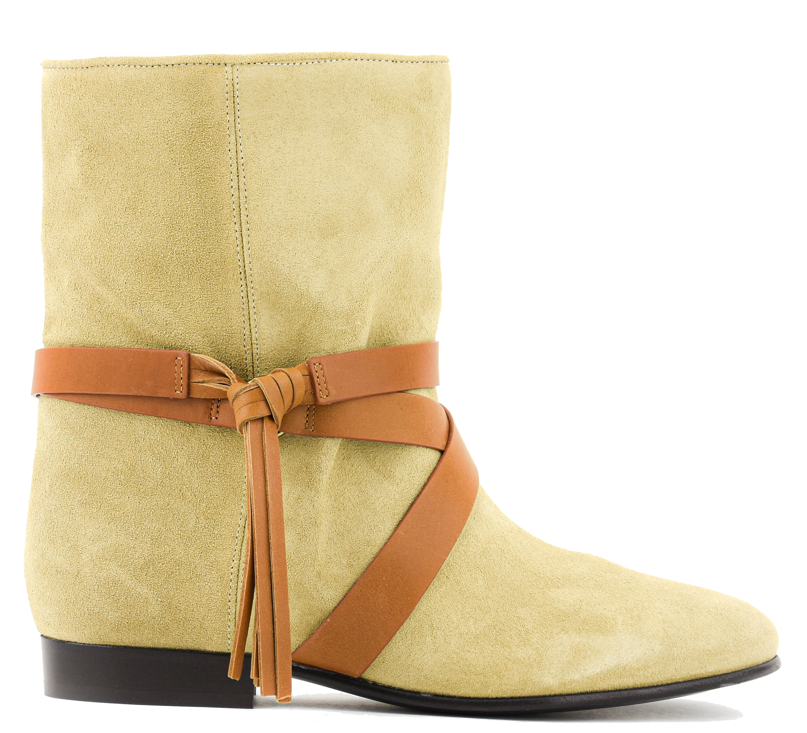 ISABEL MARANT REJEN BOOT BEIGE CHESTNUT