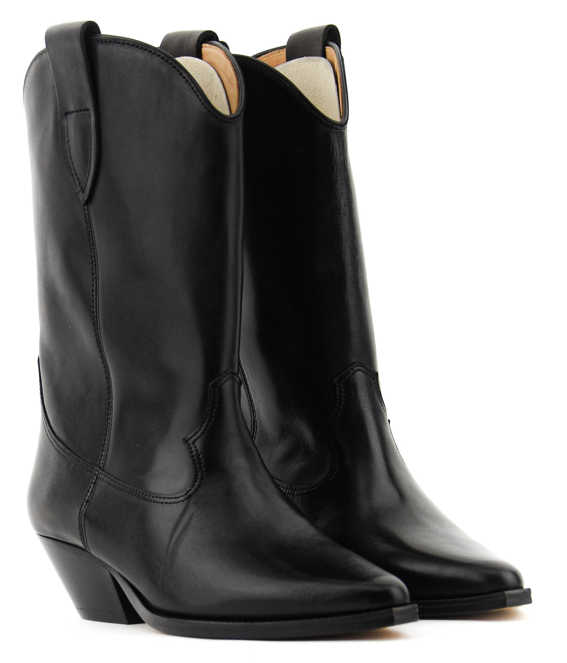 ISABEL MARANT DUERTO BOOT BLACK LEATHER