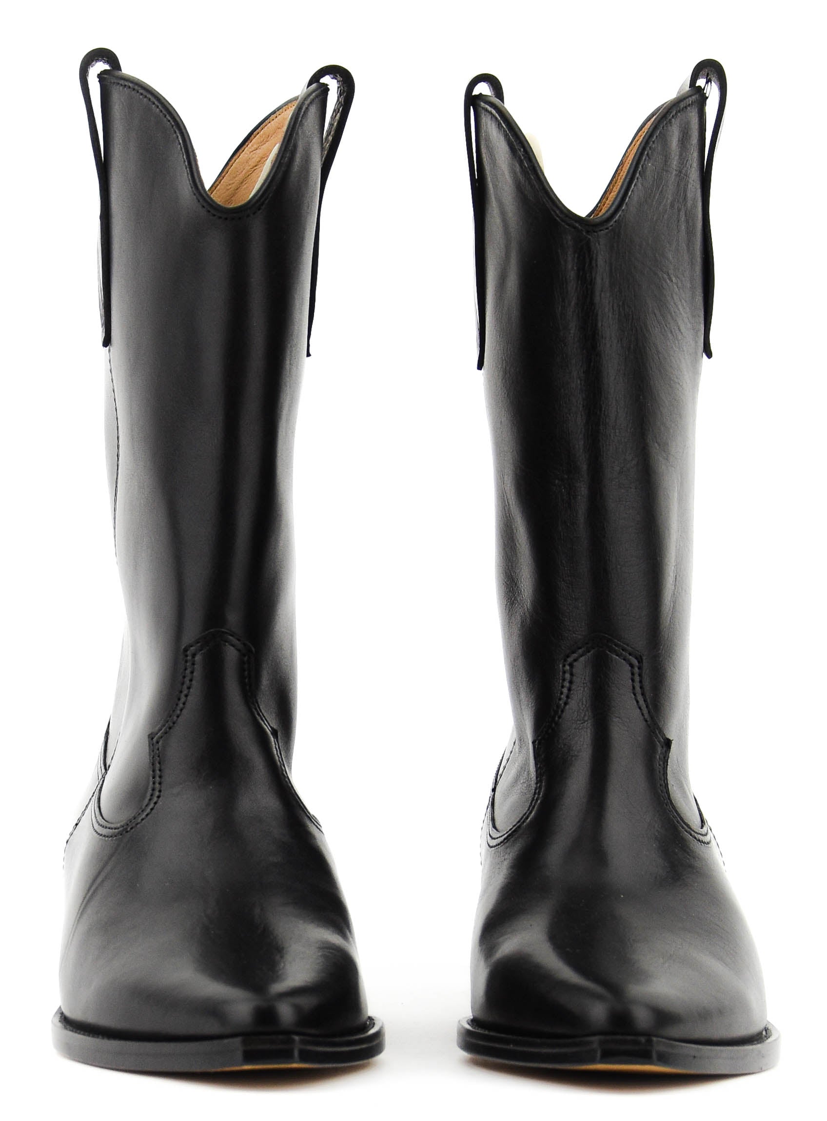 ISABEL MARANT DUERTO BOOT BLACK LEATHER