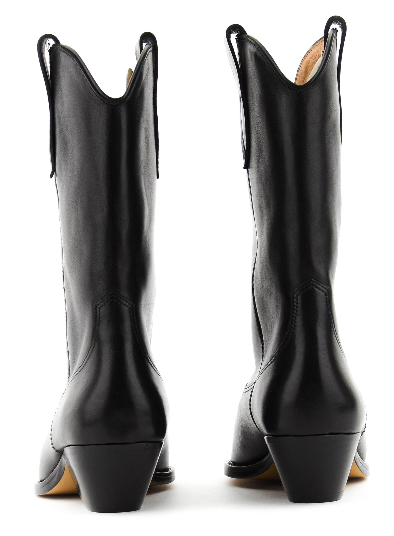 ISABEL MARANT DUERTO BOOT BLACK LEATHER