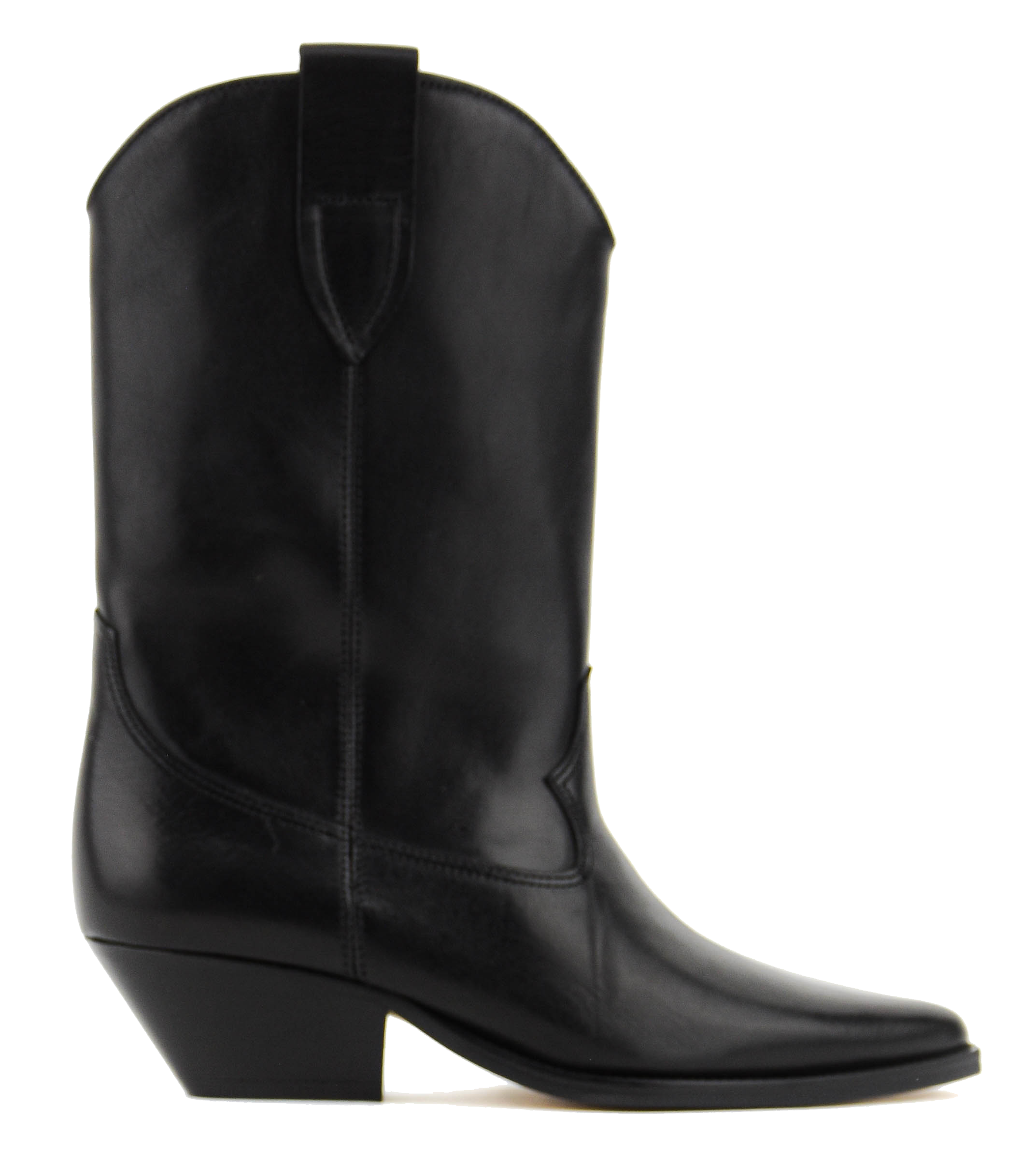 ISABEL MARANT DUERTO BOOT BLACK LEATHER