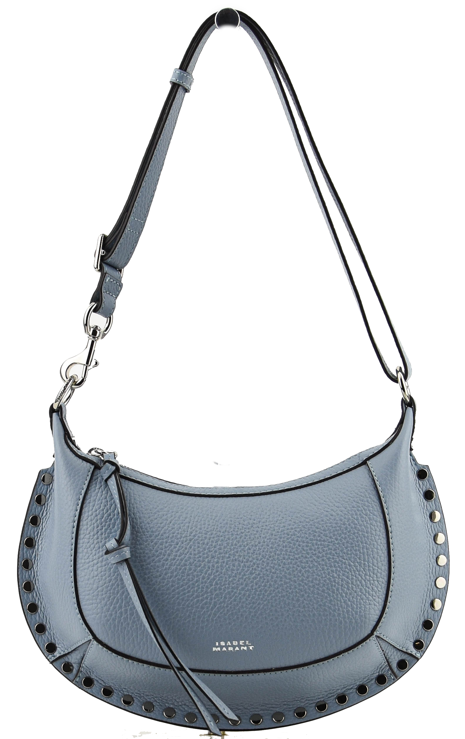 ISABEL MARANT OSKAN MOON LIGHT BLUE LEATHER