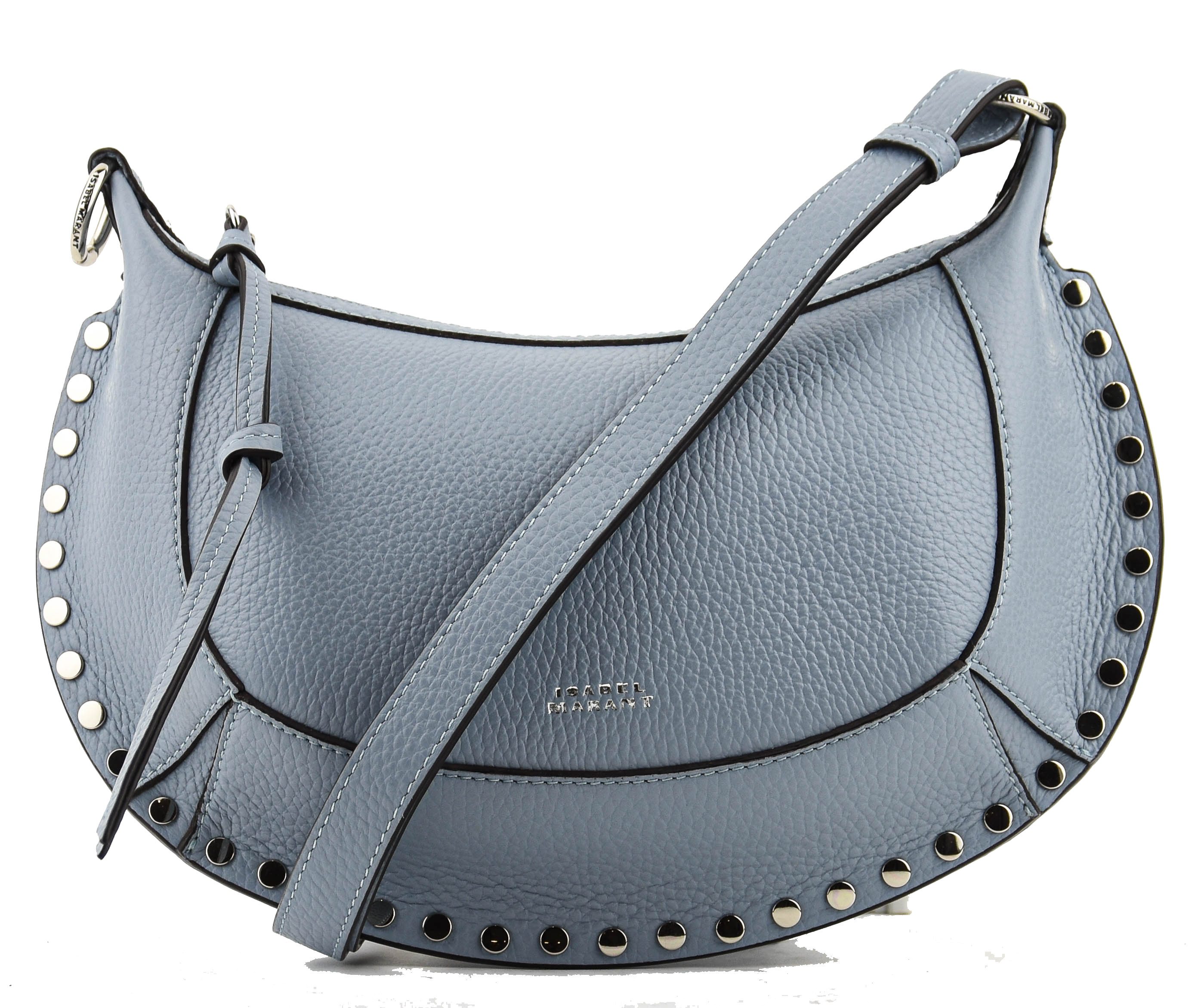 ISABEL MARANT OSKAN MOON LIGHT BLUE LEATHER