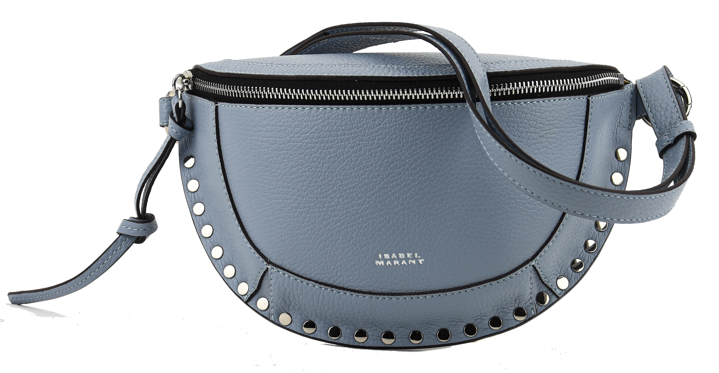 ISABEL MARANT SKANO LIGHT BLUE LEATHER