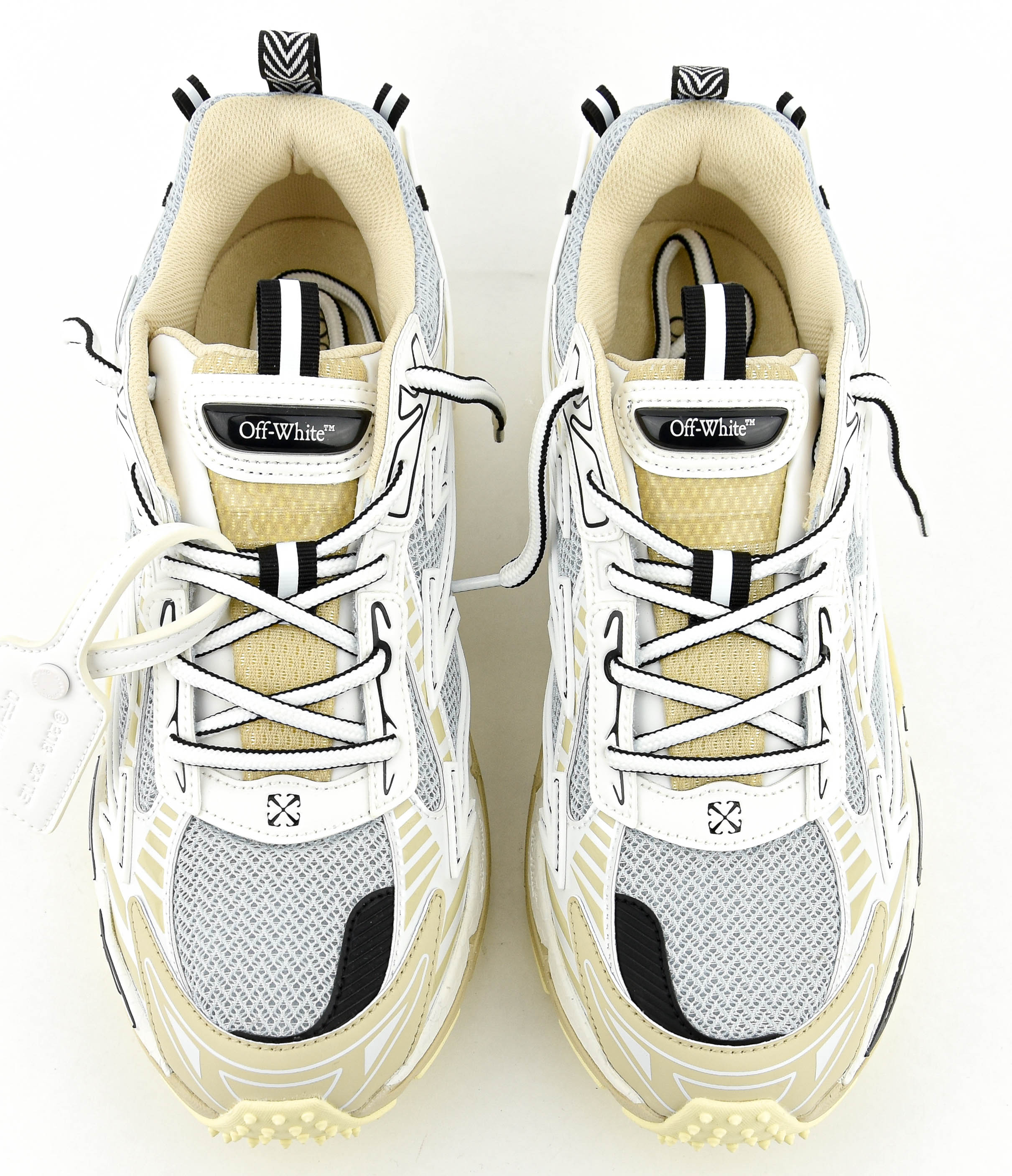 OFFWHITE BE RIGHT BACK GREY CARAMEL