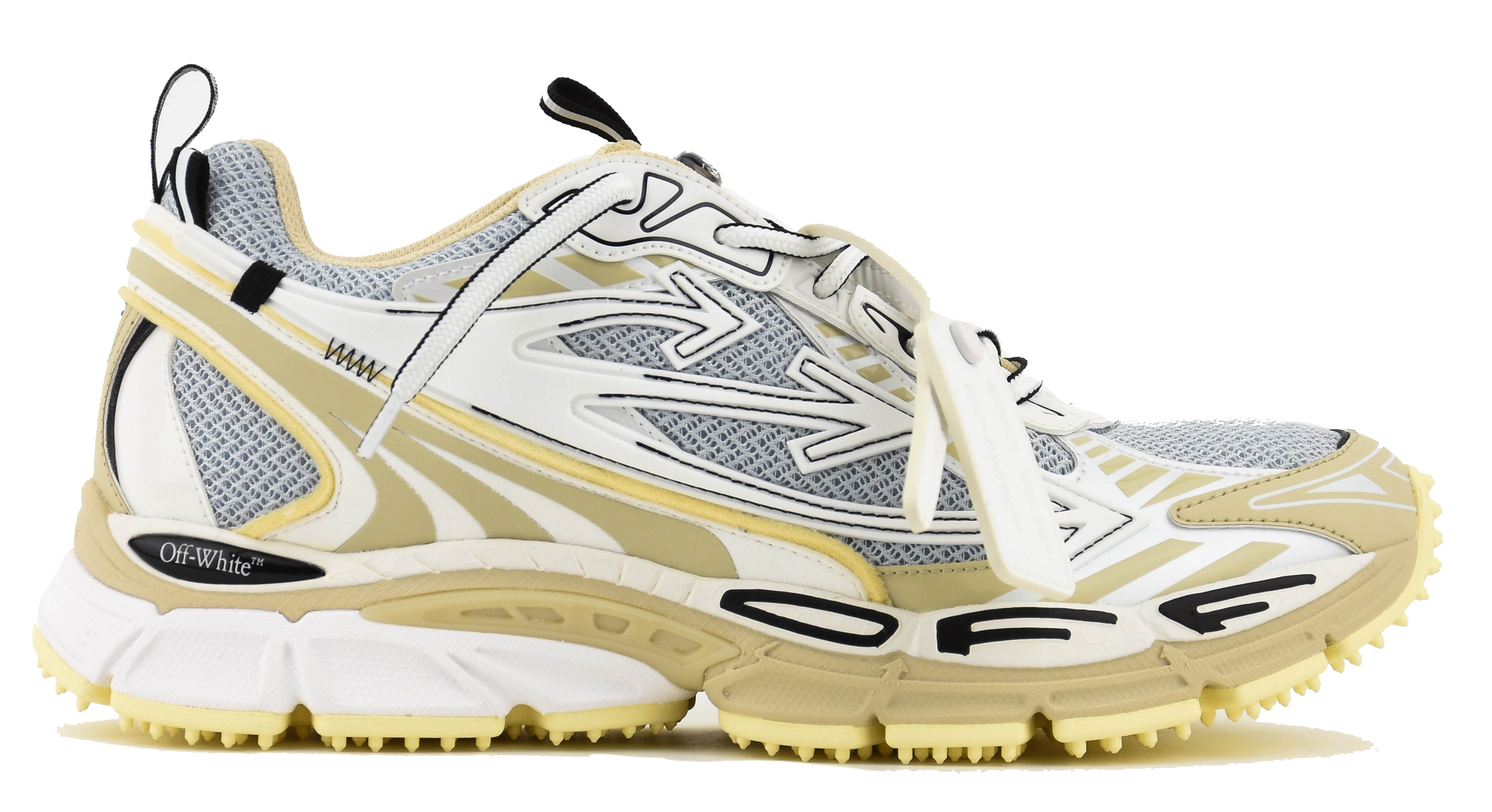 OFFWHITE BE RIGHT BACK GREY CARAMEL