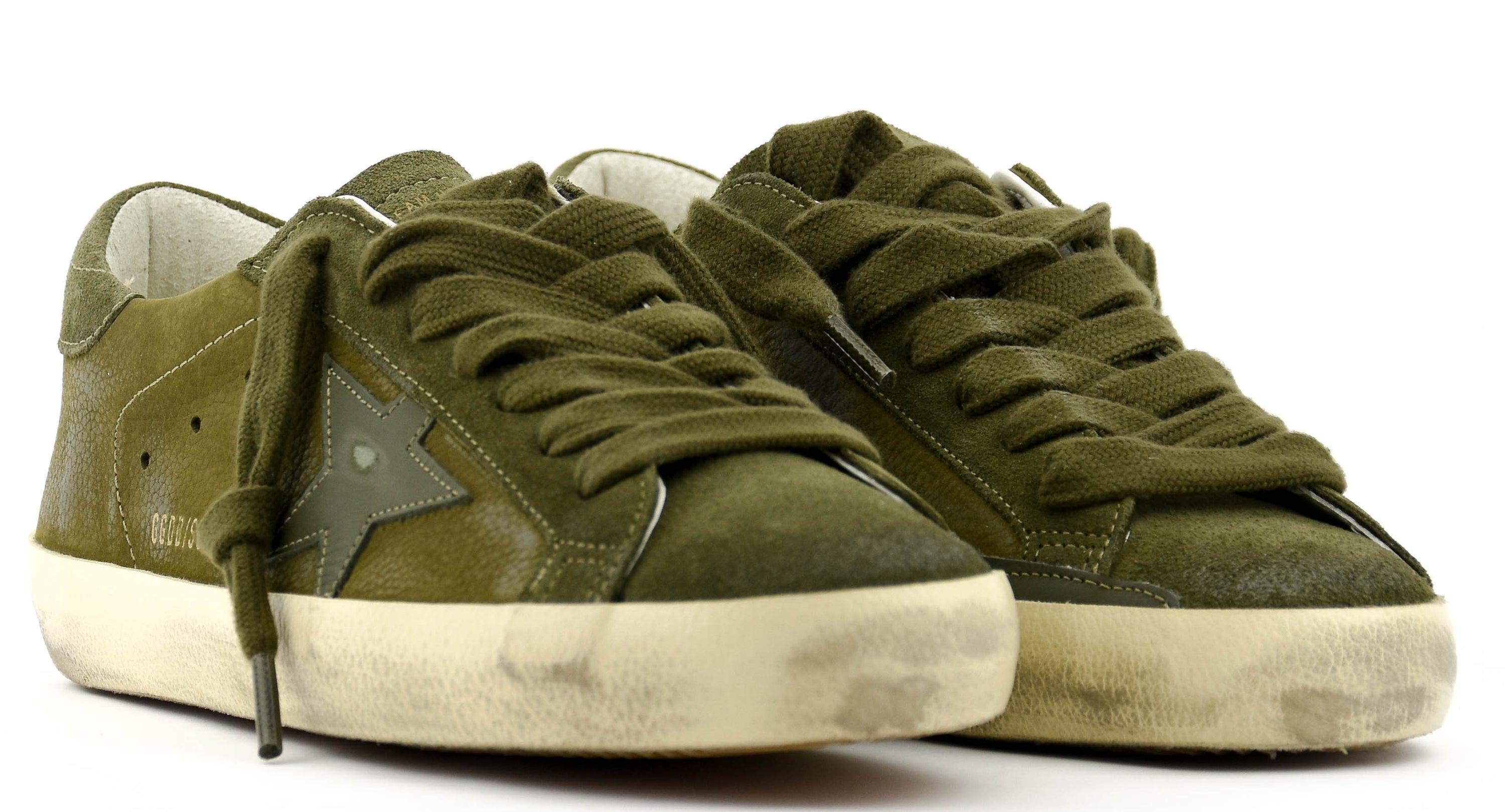 GOLDEN GOOSE SUPERSTAR NIGHT OLIVE