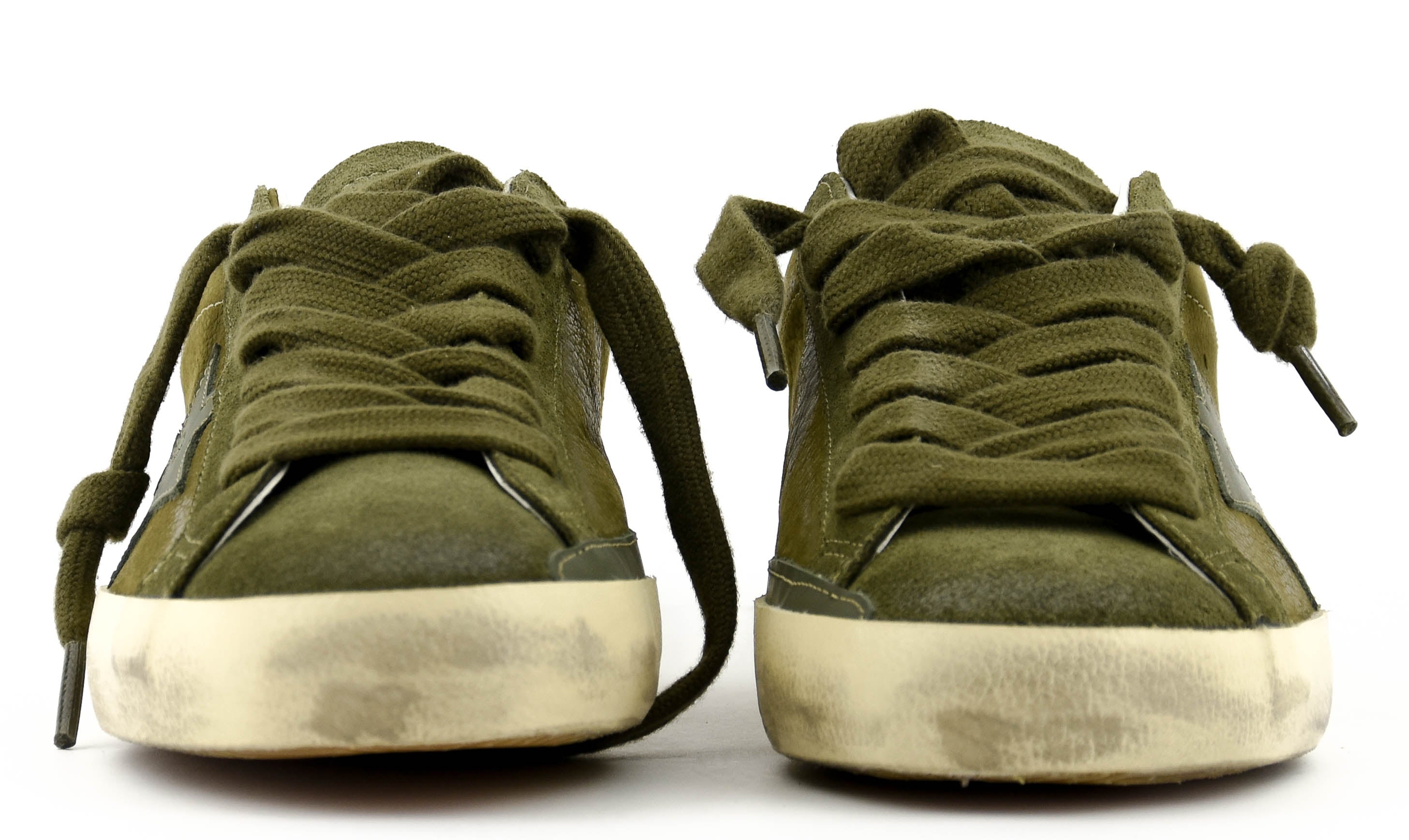 GOLDEN GOOSE SUPERSTAR NIGHT OLIVE