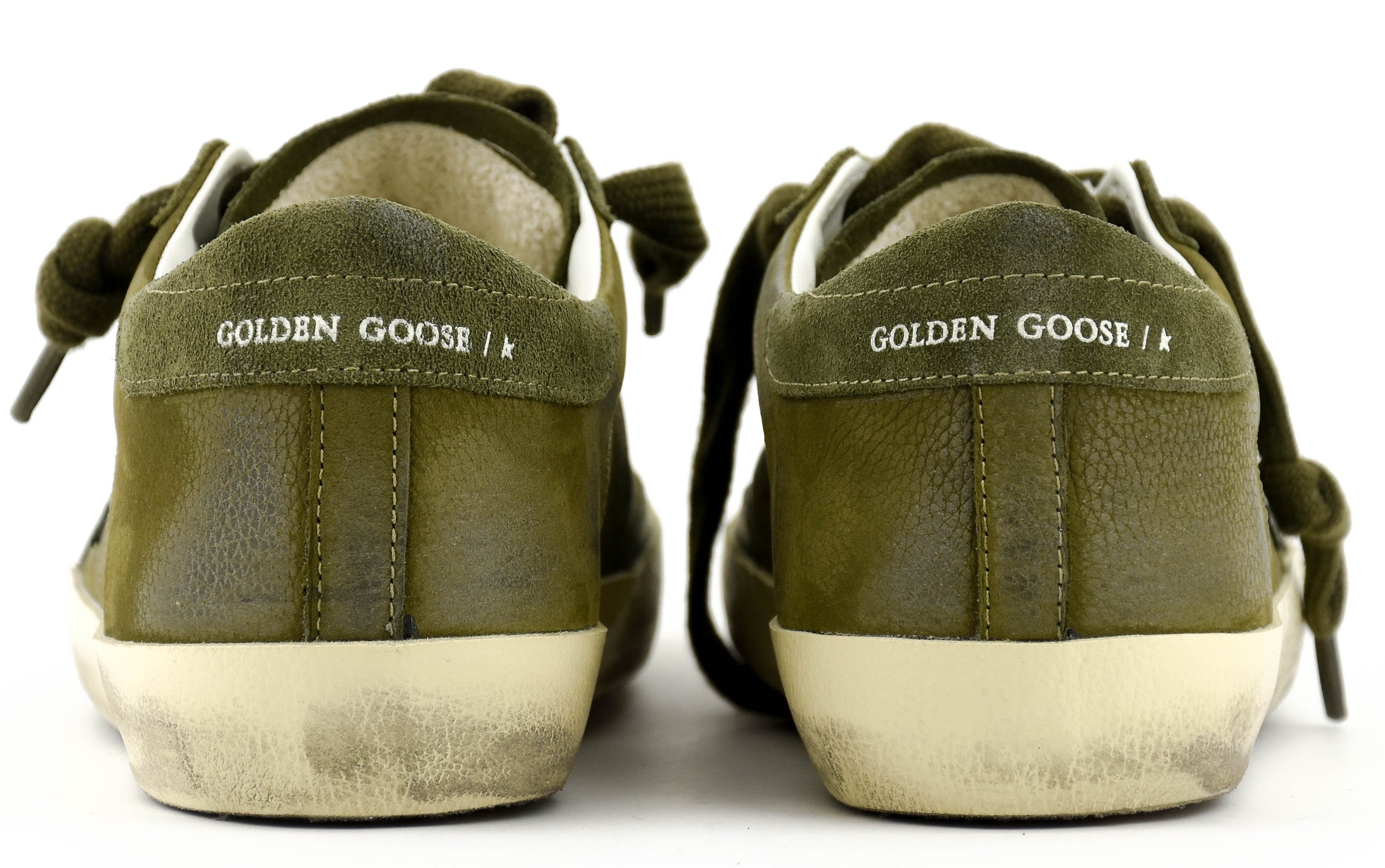 GOLDEN GOOSE SUPERSTAR NIGHT OLIVE