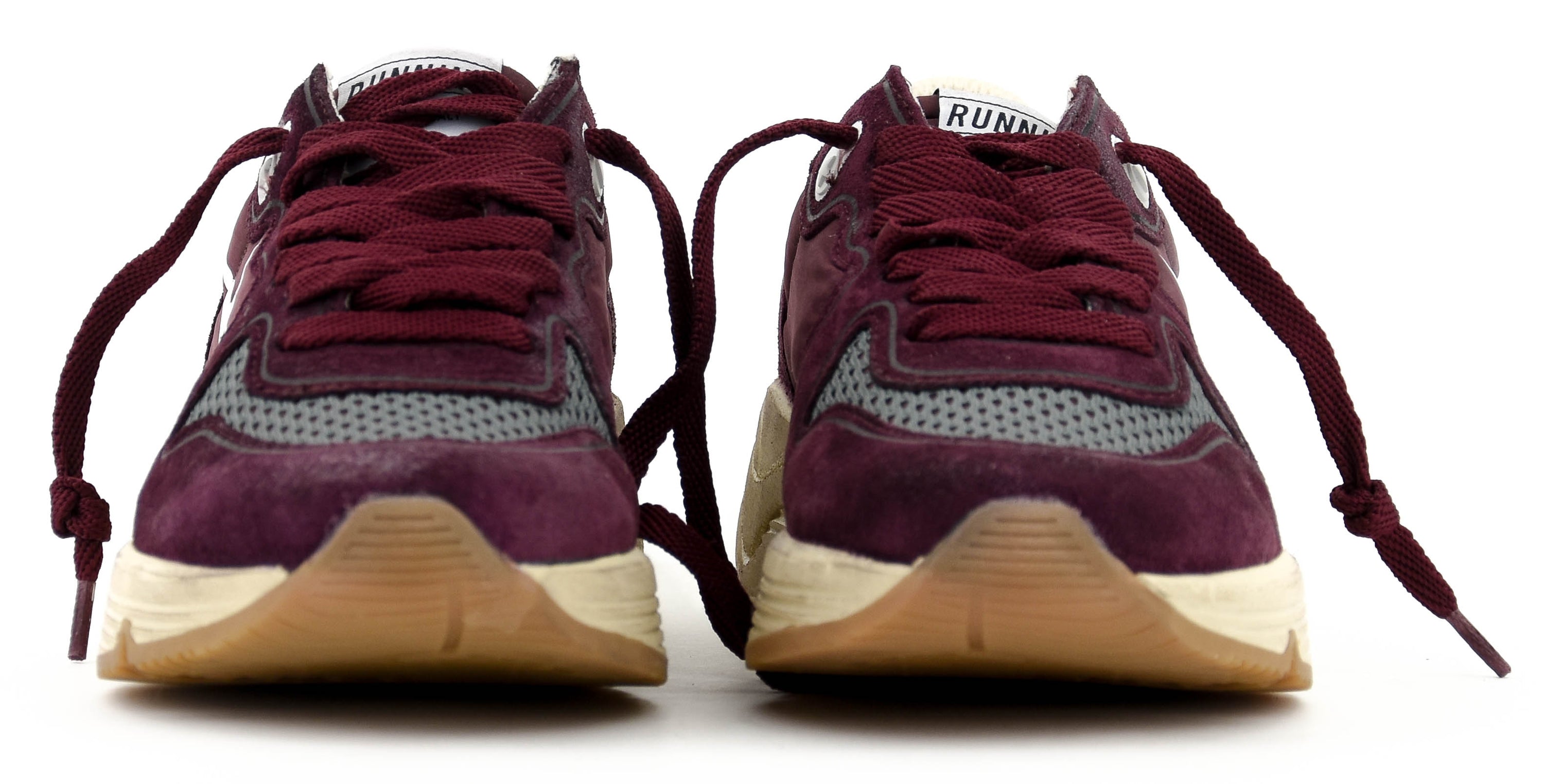 GOLDEN GOOSE RUNNING SOLE BORDEAUX