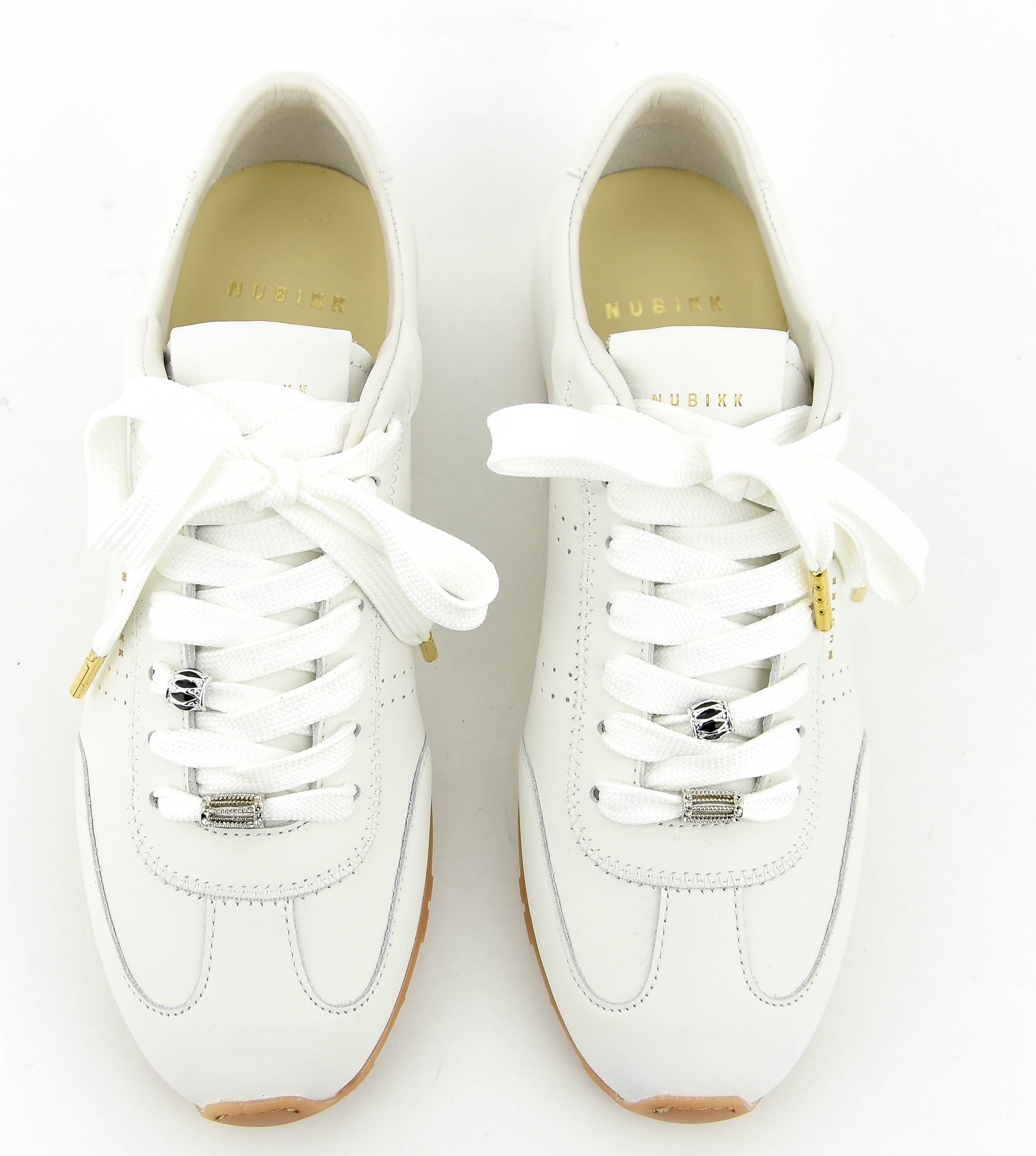 NUBIKK BILLY LOU WHITE LEATHER