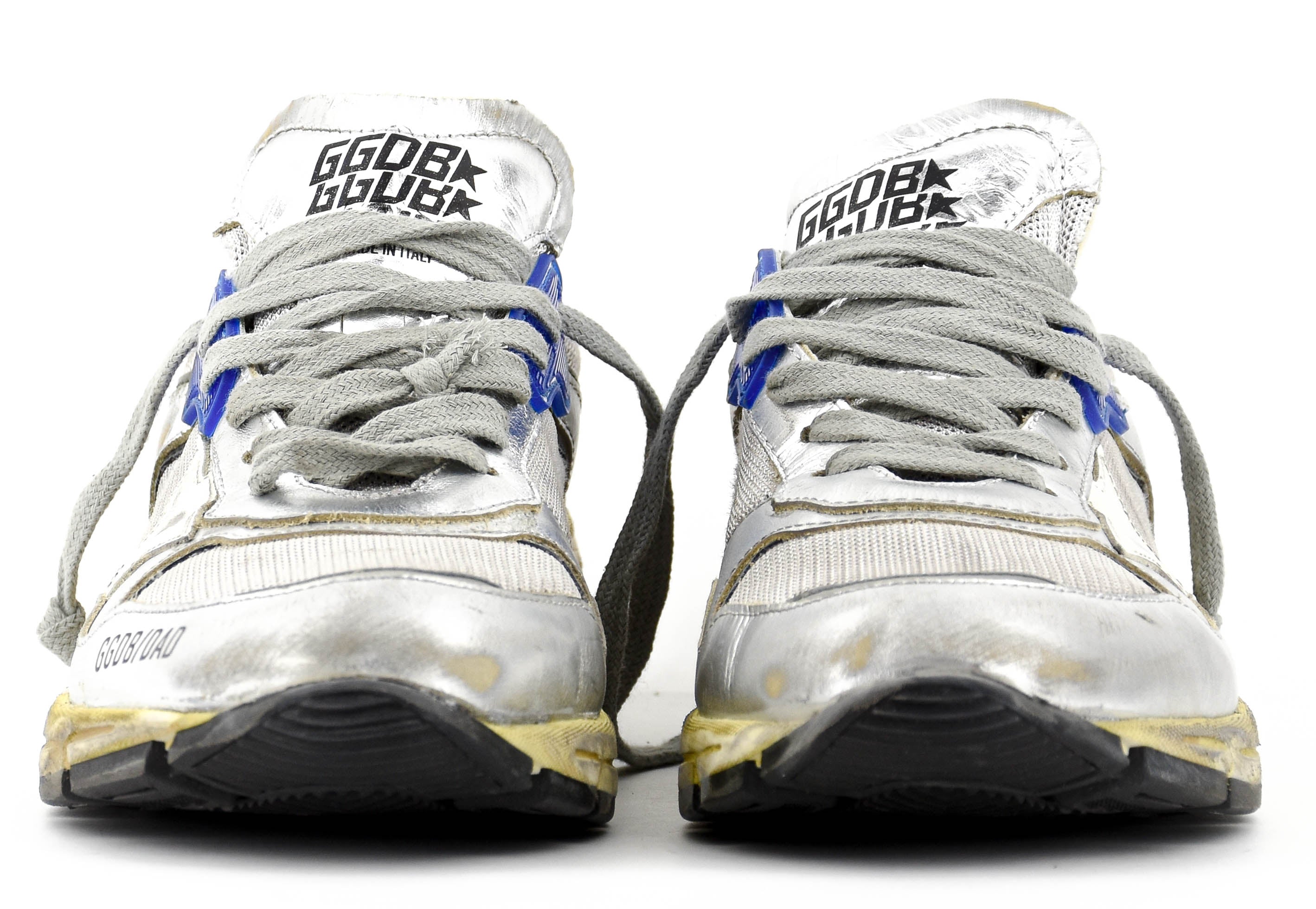 GOLDEN GOOSE RUNNING DAD SILVER