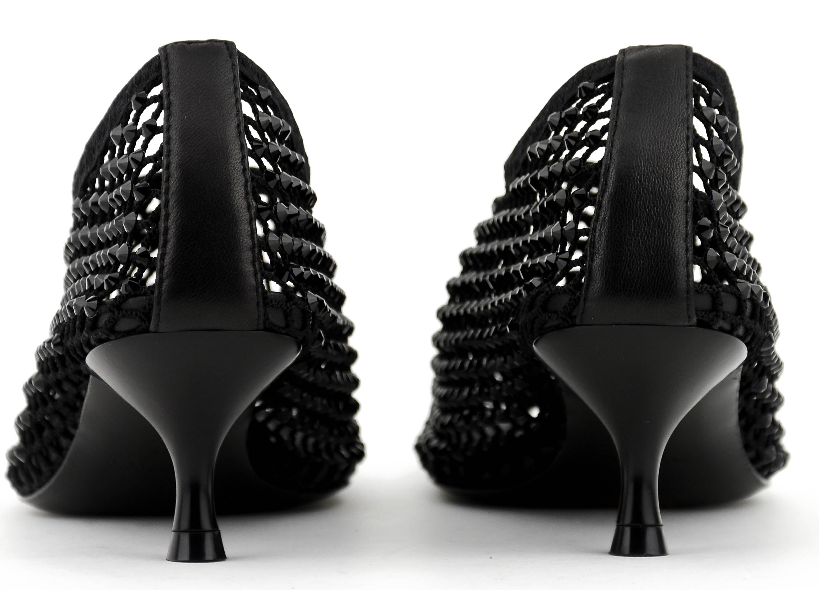 STRATEGIA CRYSTAL HEELS BLACK