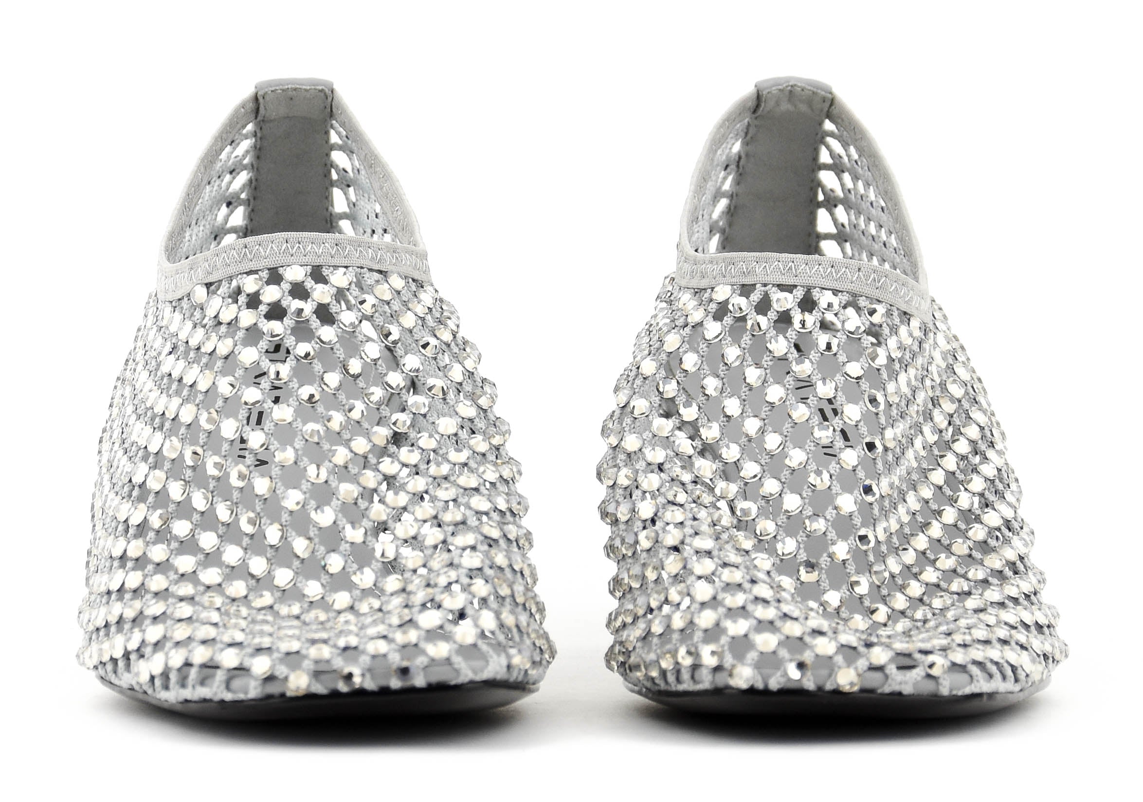 STRATEGIA CRYSTAL HEELS LIGHT GREY