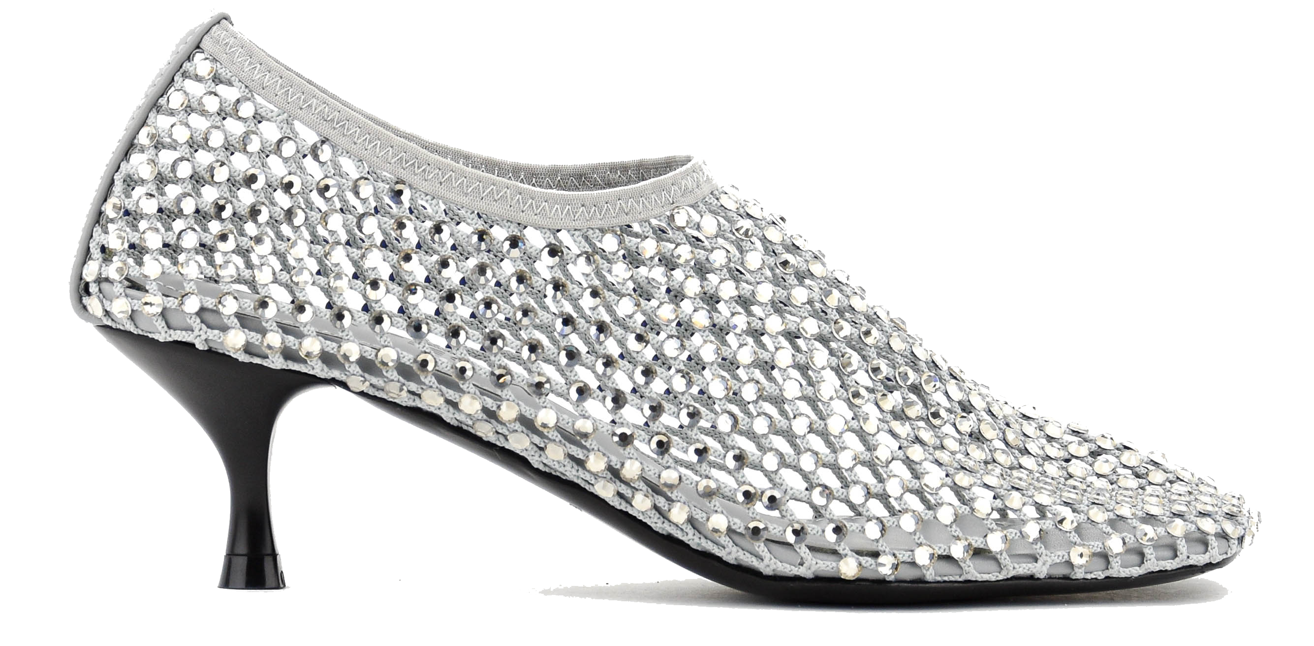 STRATEGIA CRYSTAL HEELS LIGHT GREY