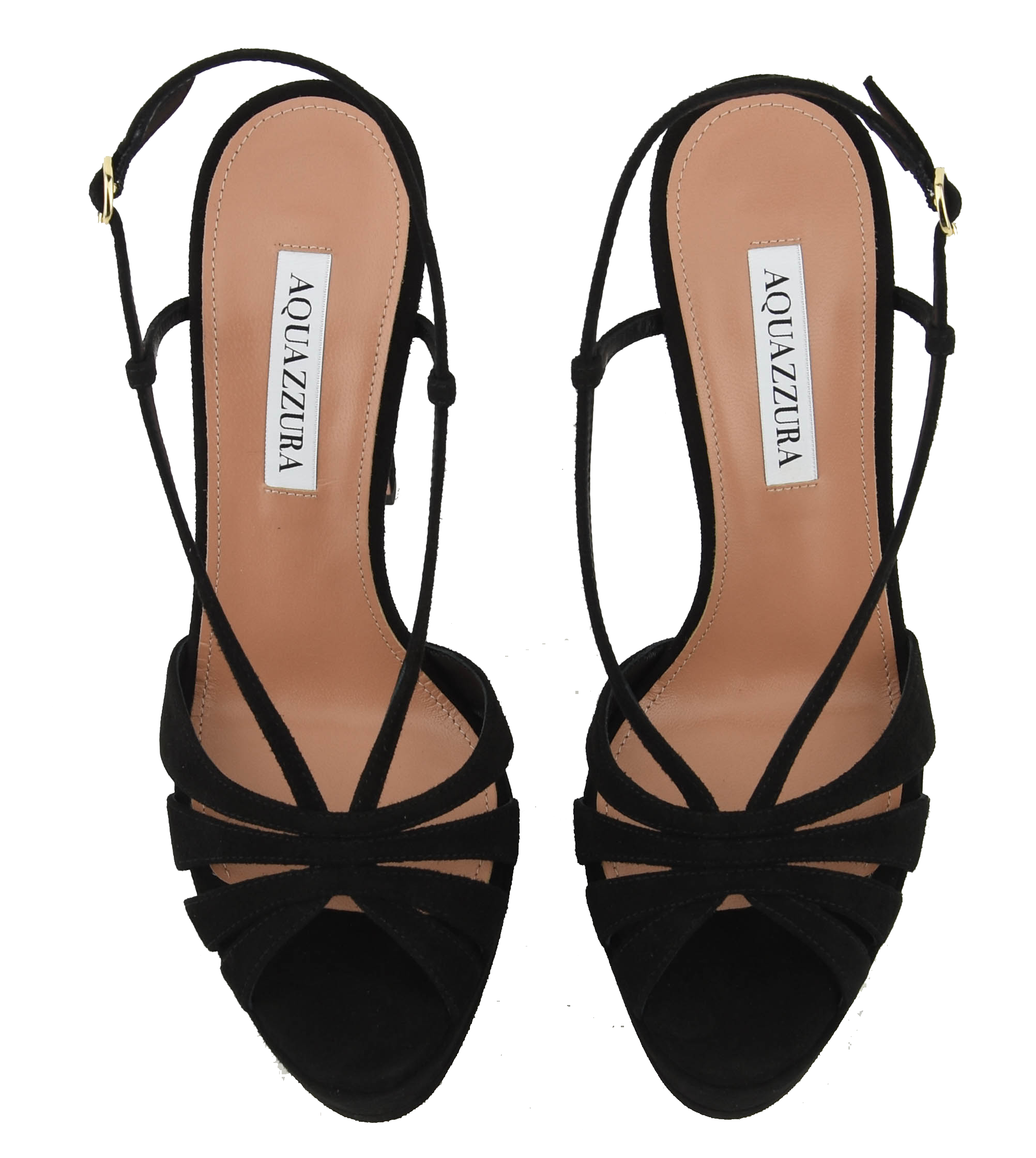AQUAZZURA AIMEE SANDAL PLATFORM 130 BLACK