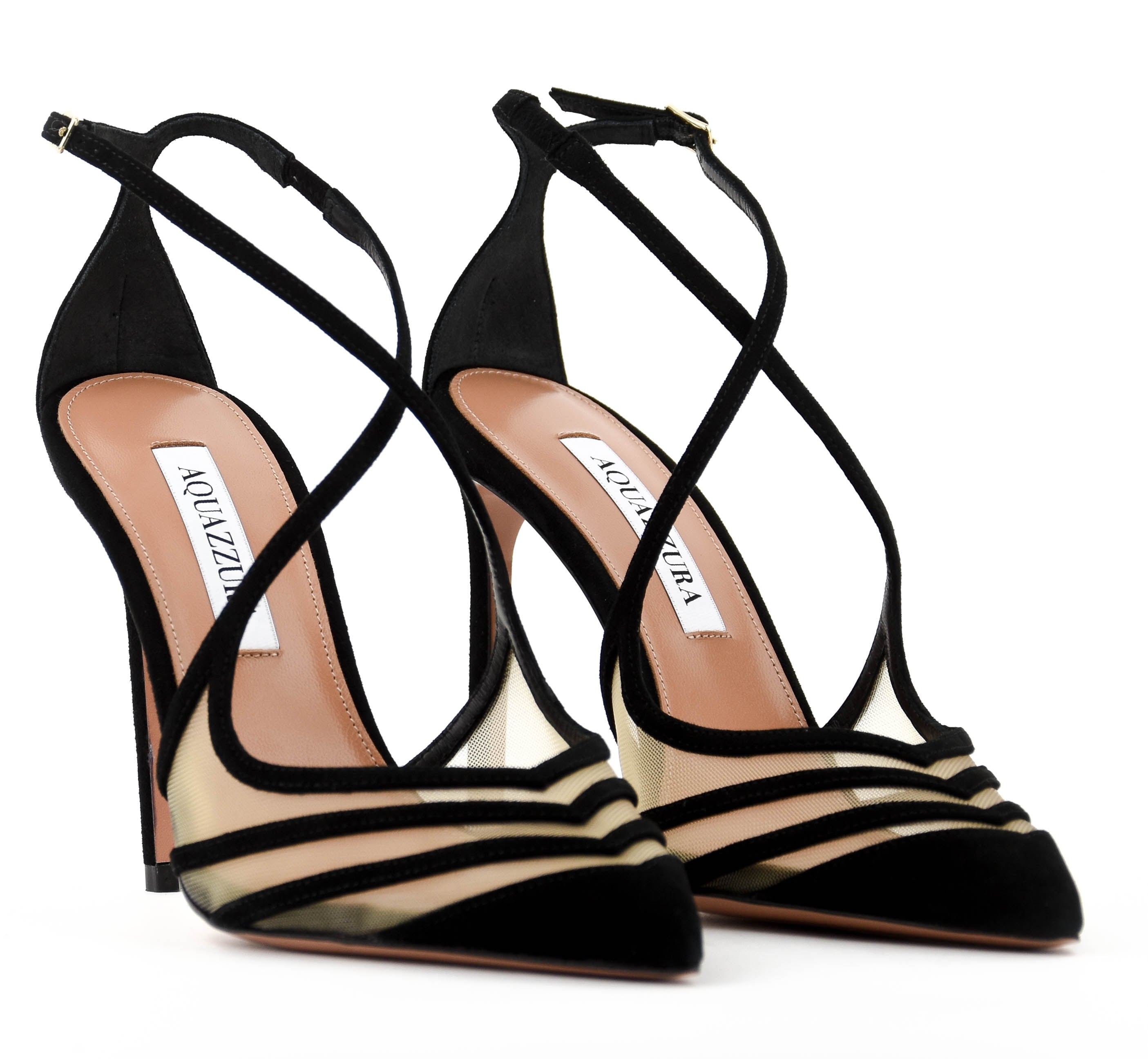 AQUAZZURA ALANA PUMP 105 BLACK