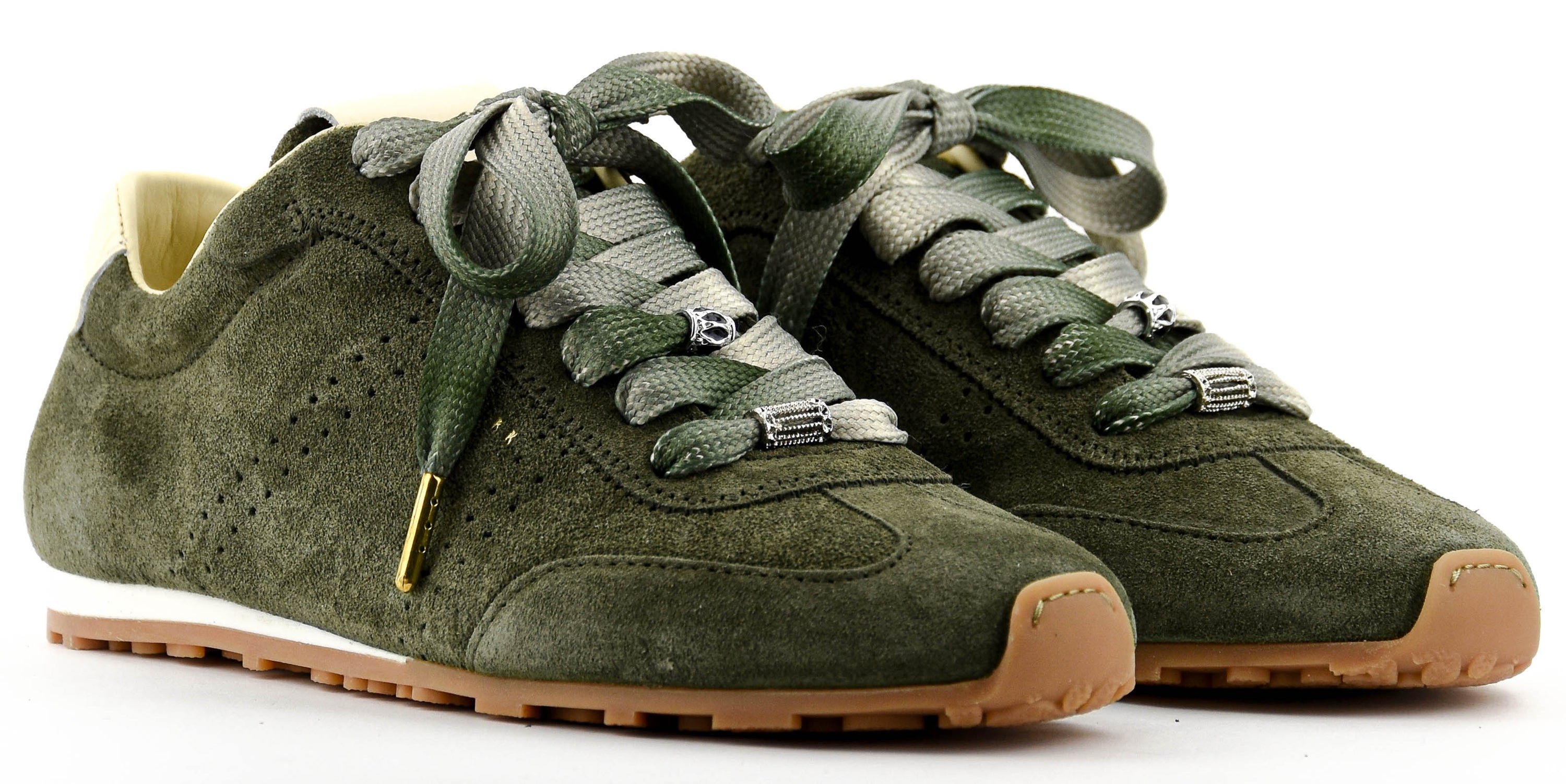 NUBIKK BILLY LOU DARK GREEN SUEDE