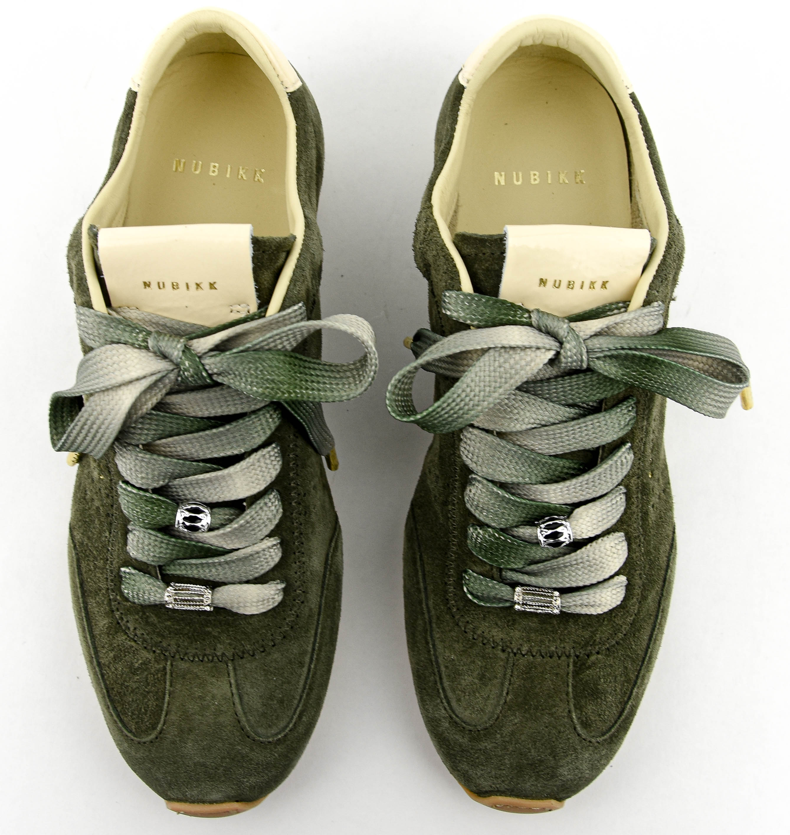 NUBIKK BILLY LOU DARK GREEN SUEDE