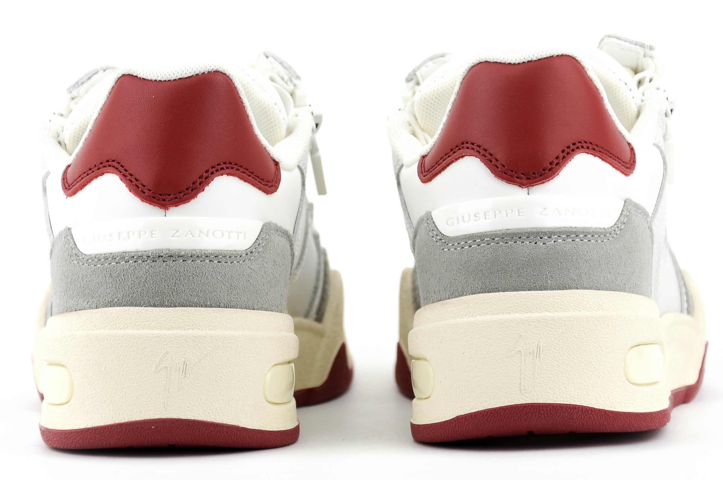 GIUSEPPE ZANOTTI GHOST SNEAKER WHITE RED
