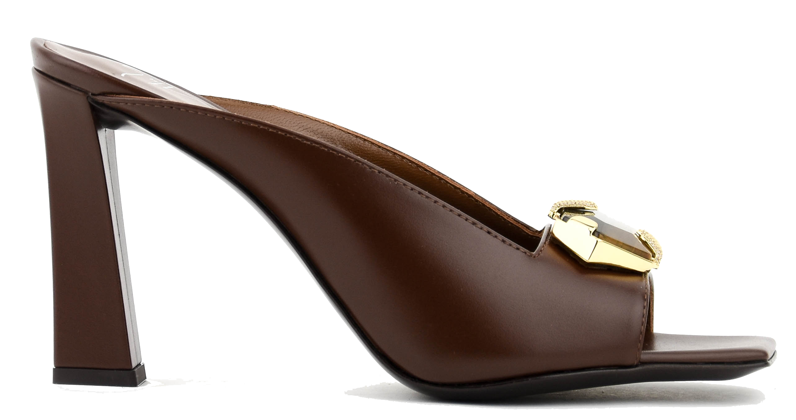 GIUSEPPE ZANOTTI MYA STONE MULE TAN