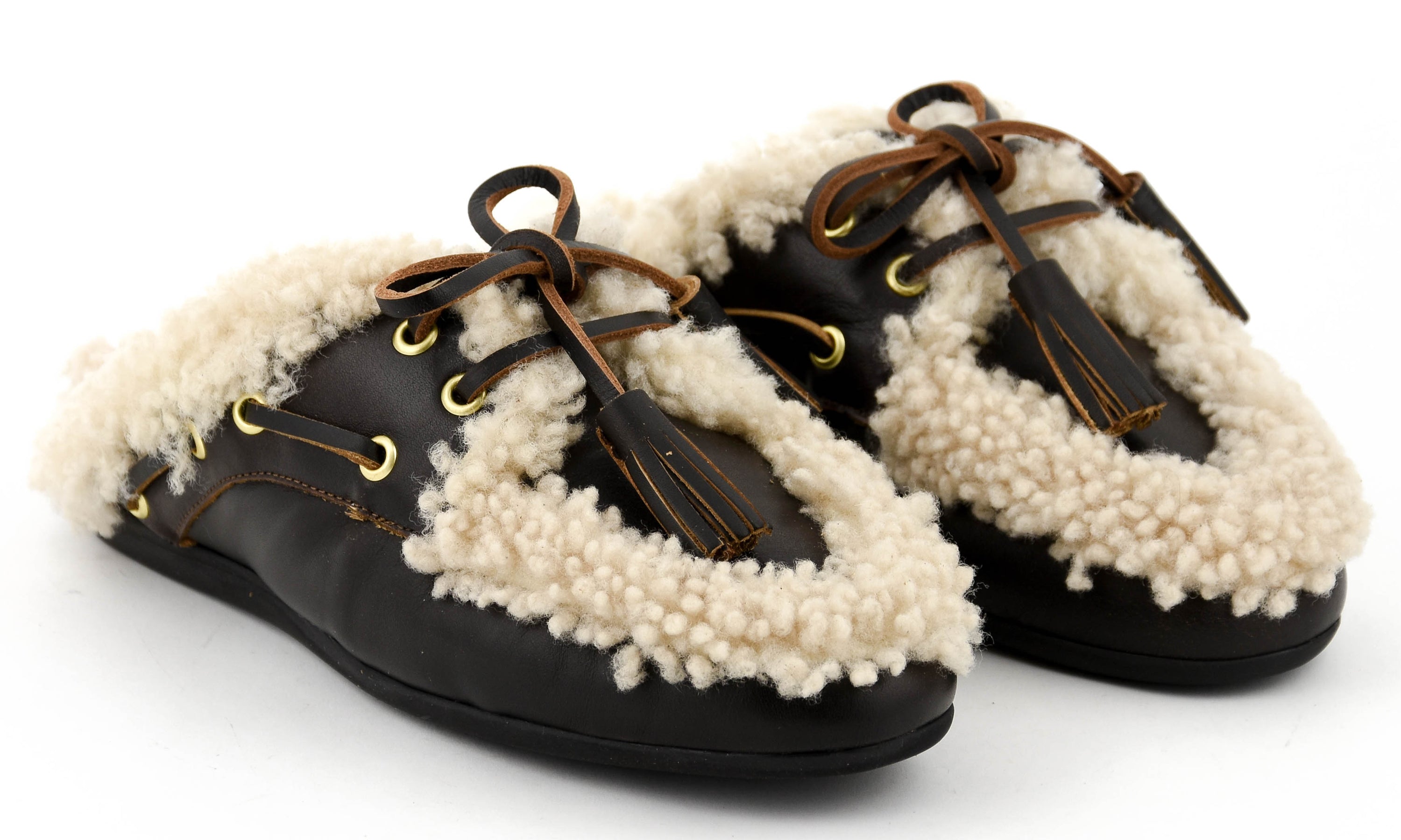 TORAL KILLIAN WINTER MULE BLACK