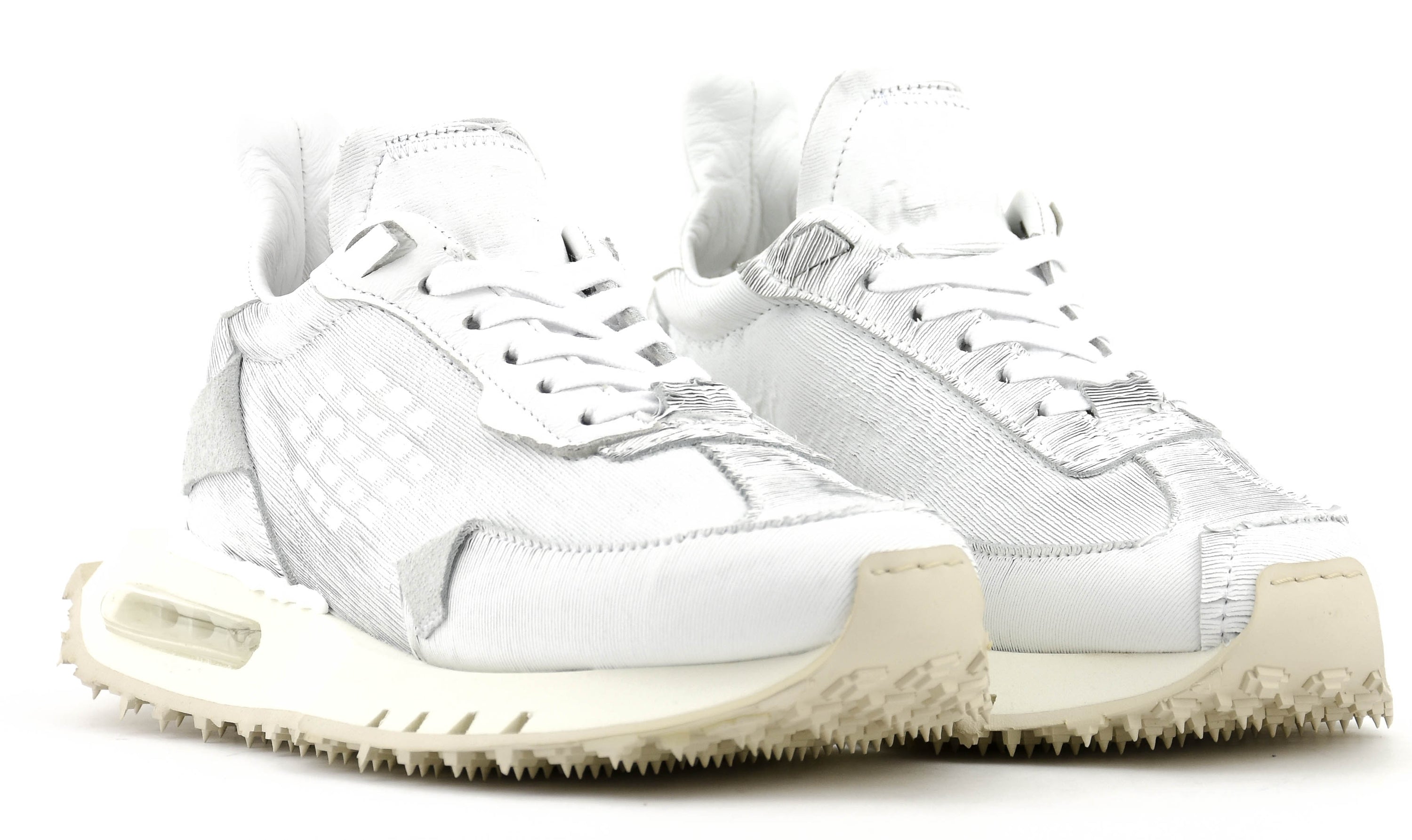 BE+ RACE SNEAKER LASERCUT WHITE