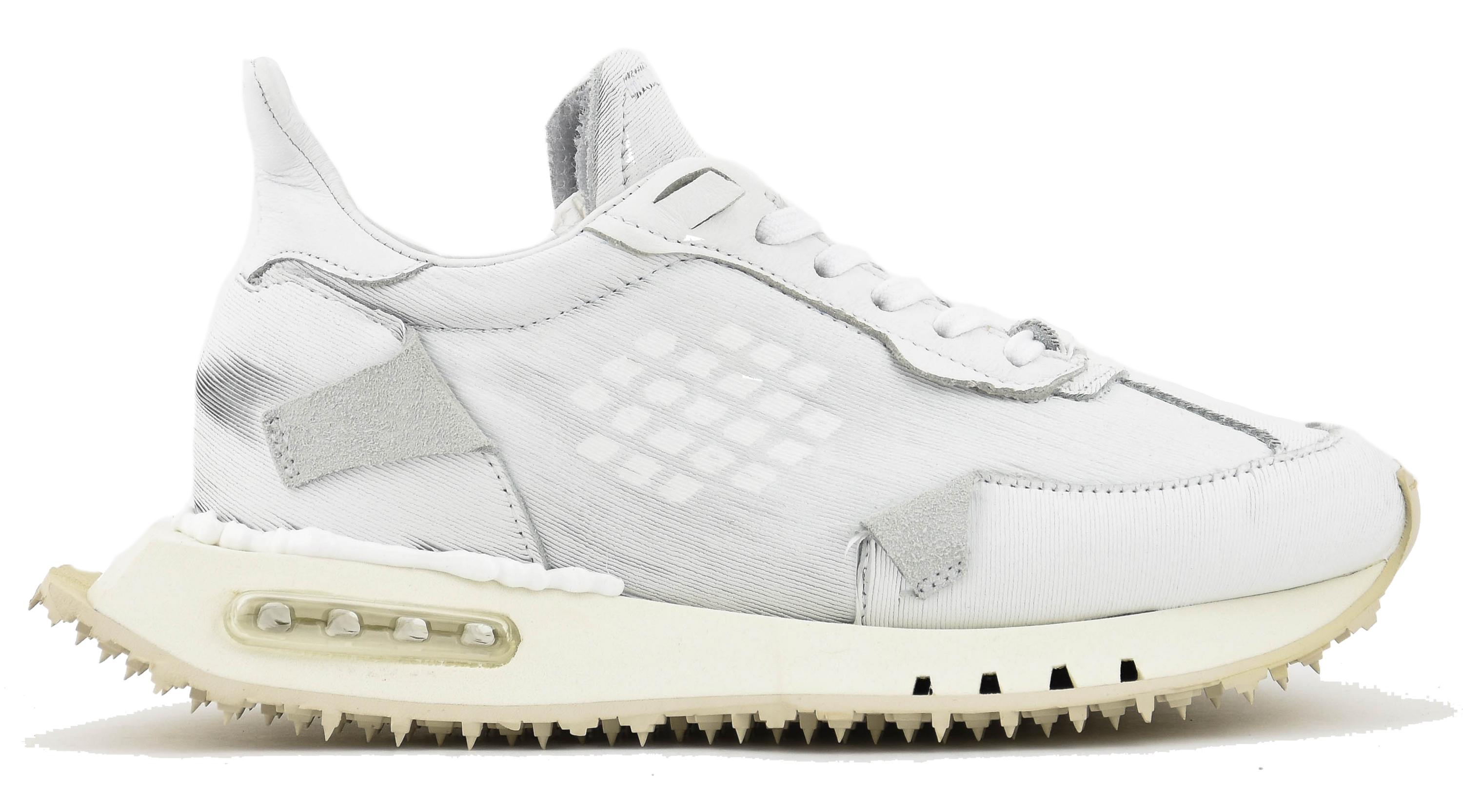 BE+ RACE SNEAKER LASERCUT WHITE
