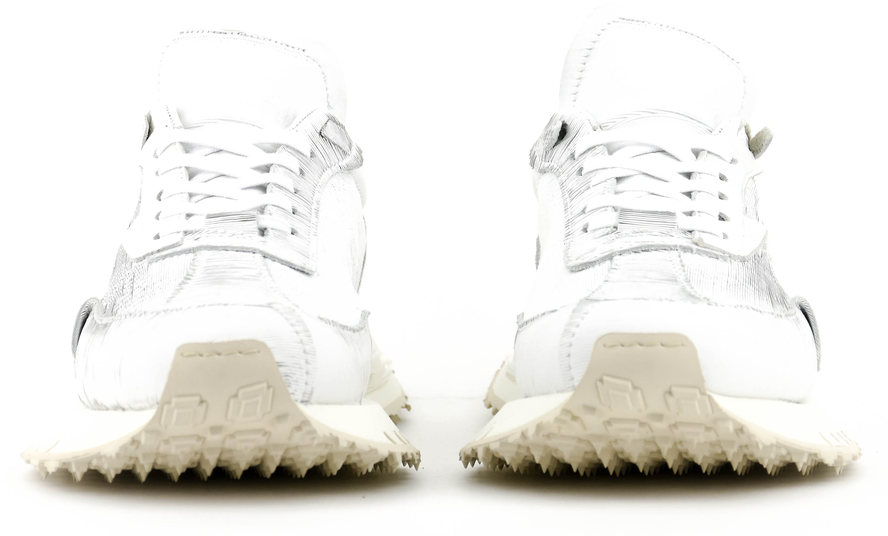 BE+ RACE SNEAKER LASERCUT WHITE MEN
