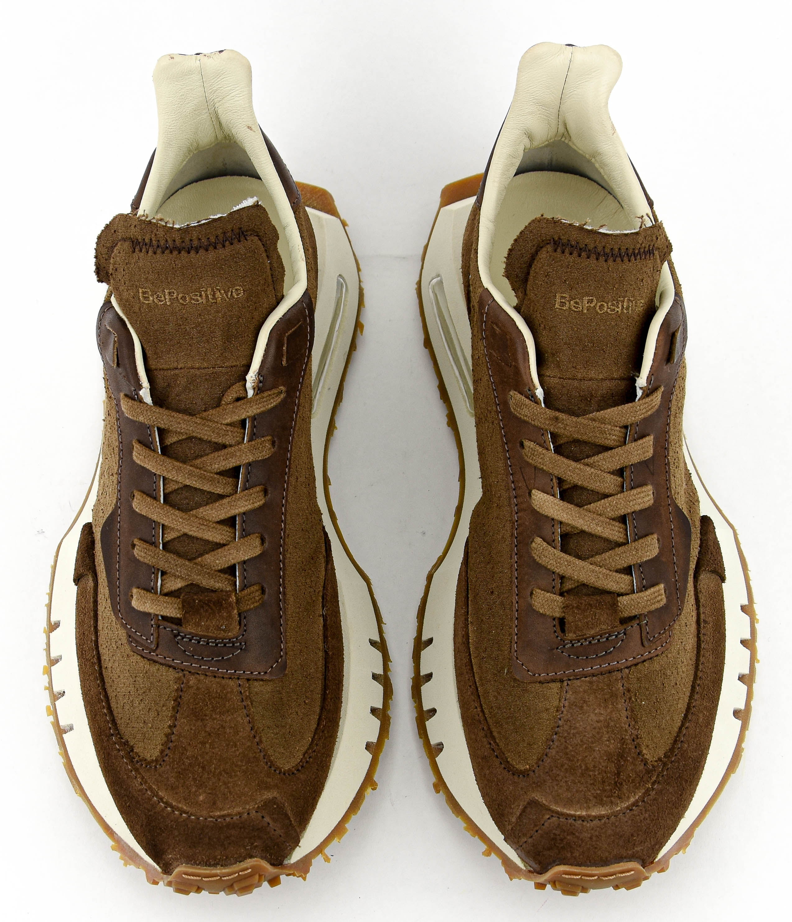 BE+ RACE SNEAKER BROWN