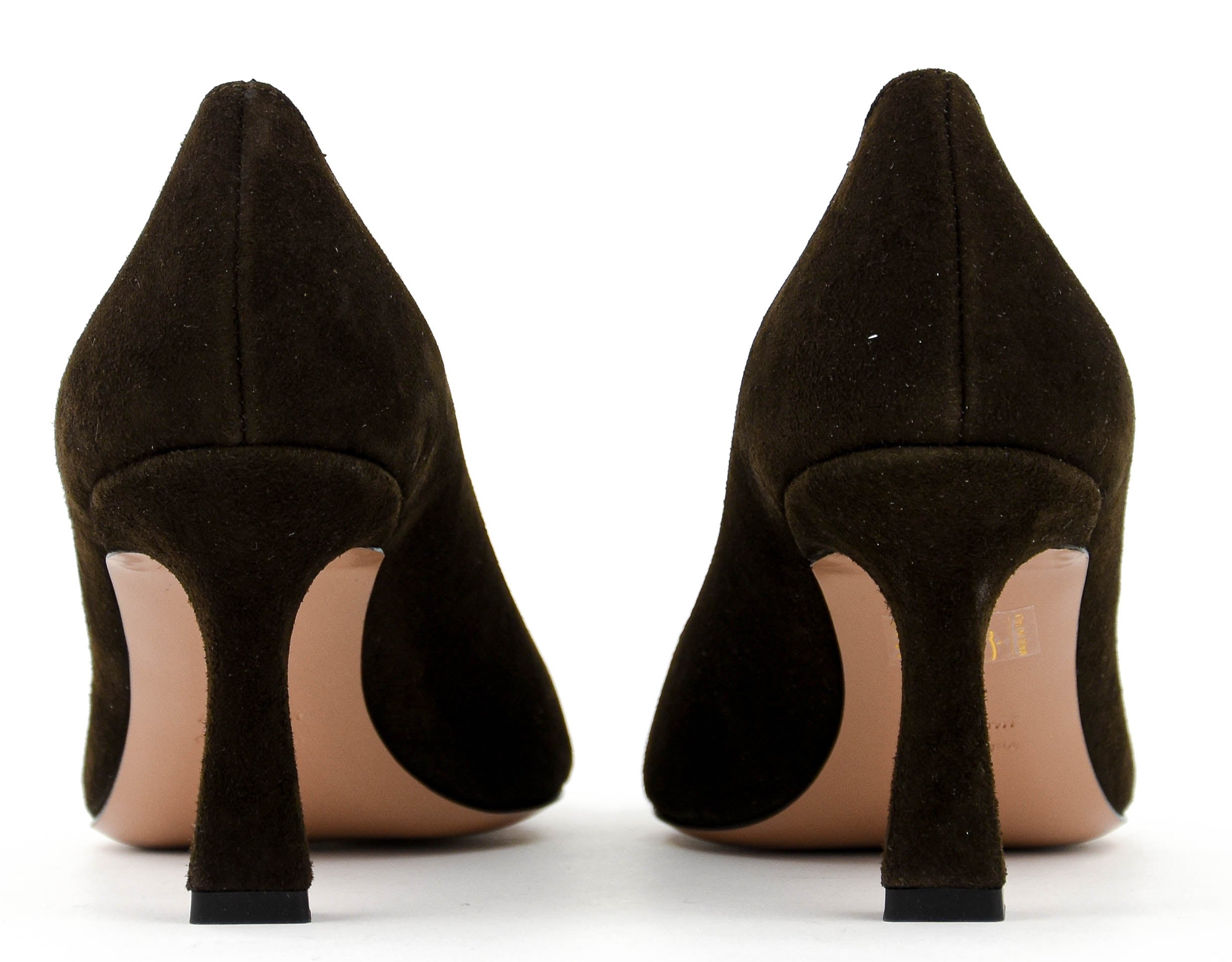 PAUL WARMER KATE PUMP BROWN SUEDE