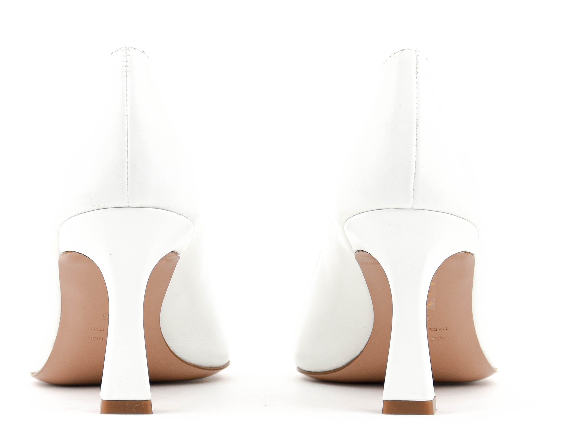 PAUL WARMER KATE PUMP NAPPA WHITE