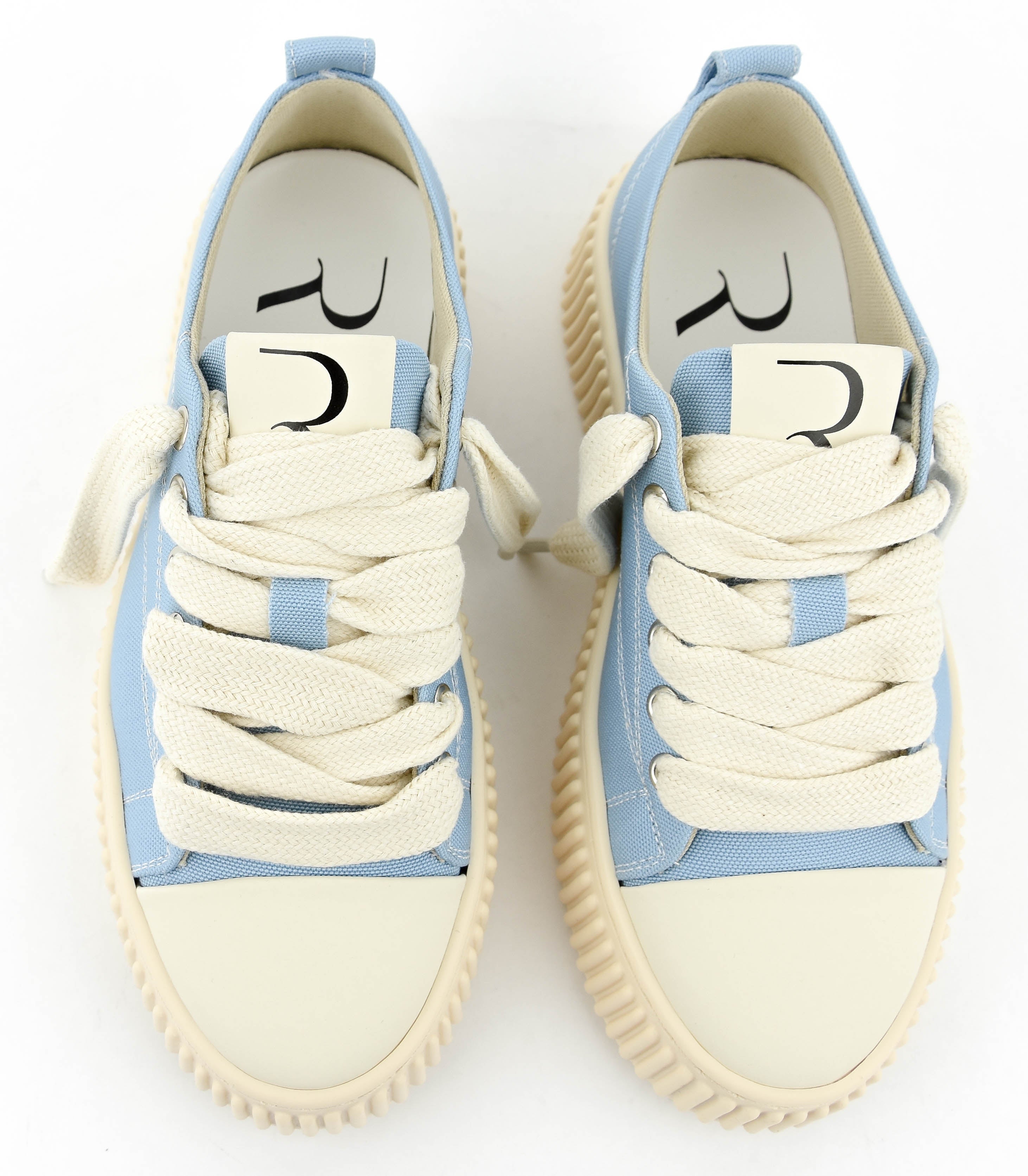 RHUN TREBLE SNEAKER SKY BLUE CANVAS