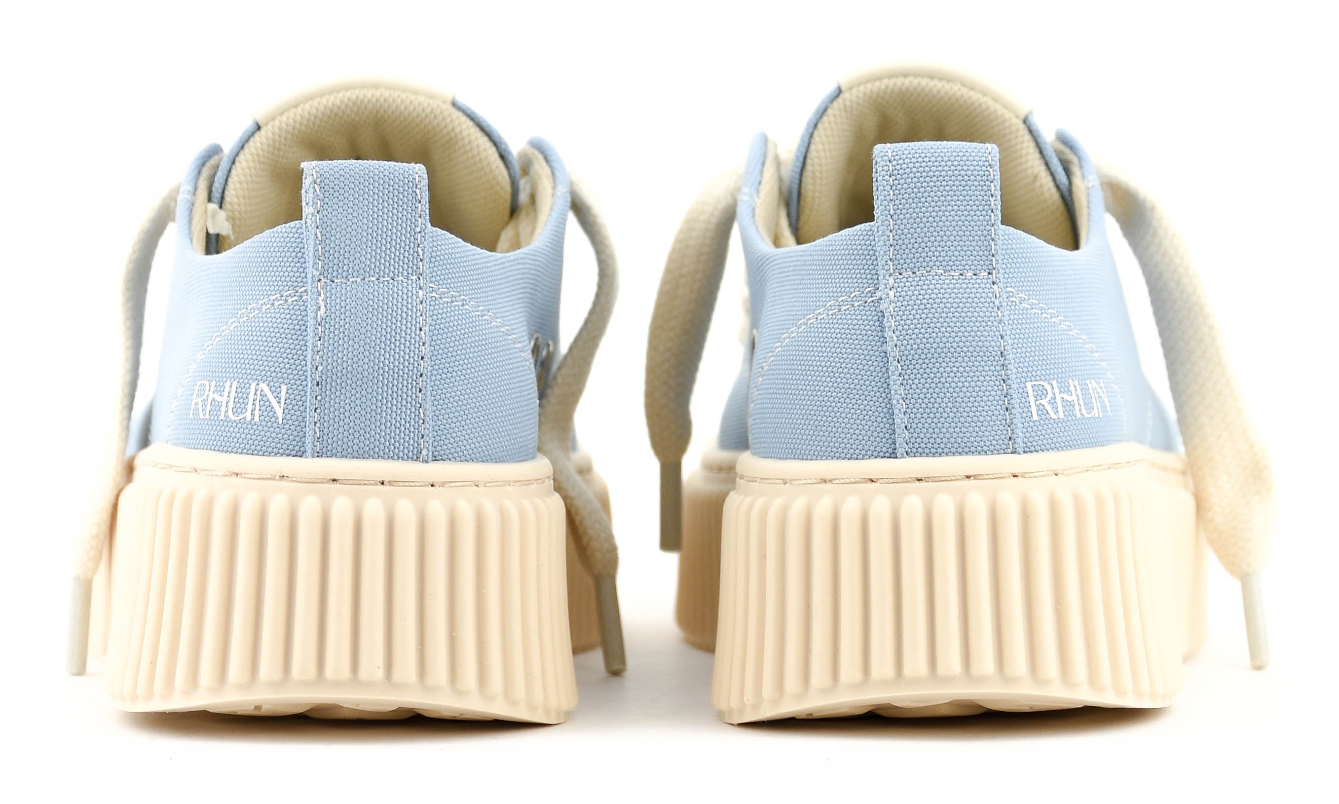 RHUN TREBLE SNEAKER SKY BLUE CANVAS