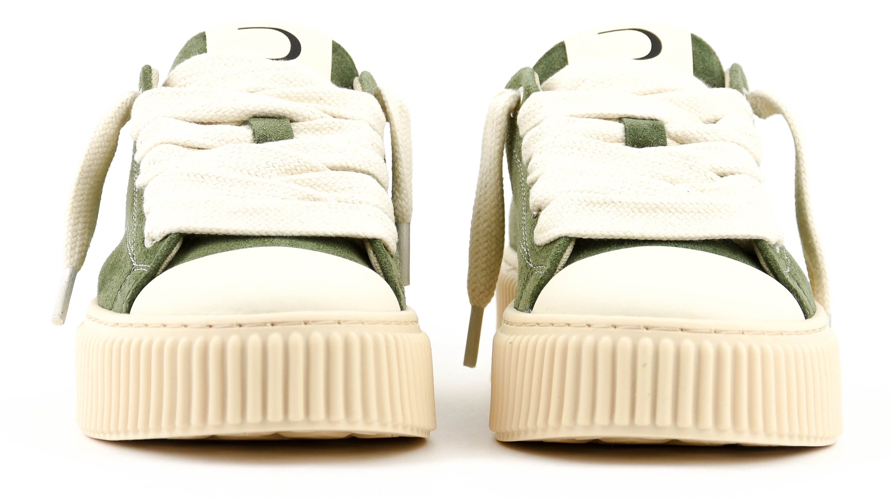 RHUN TREBLE SNEAKER GREEN SUEDE