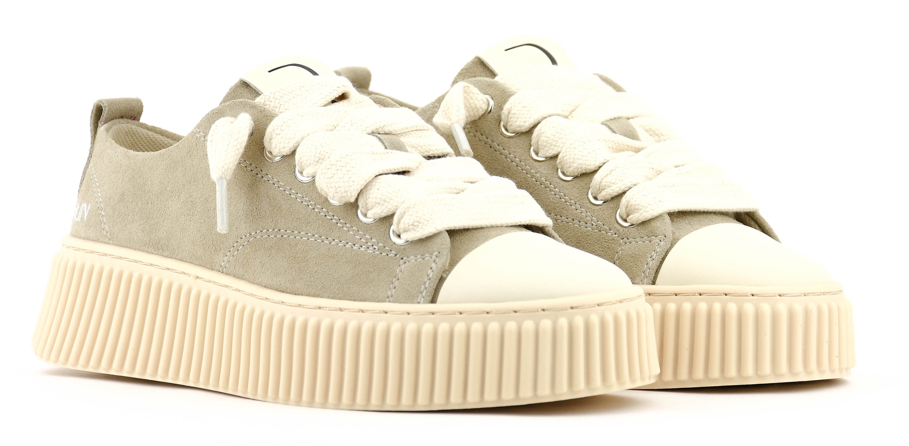 RHUN TREBLE SNEAKER BEIGE SUEDE