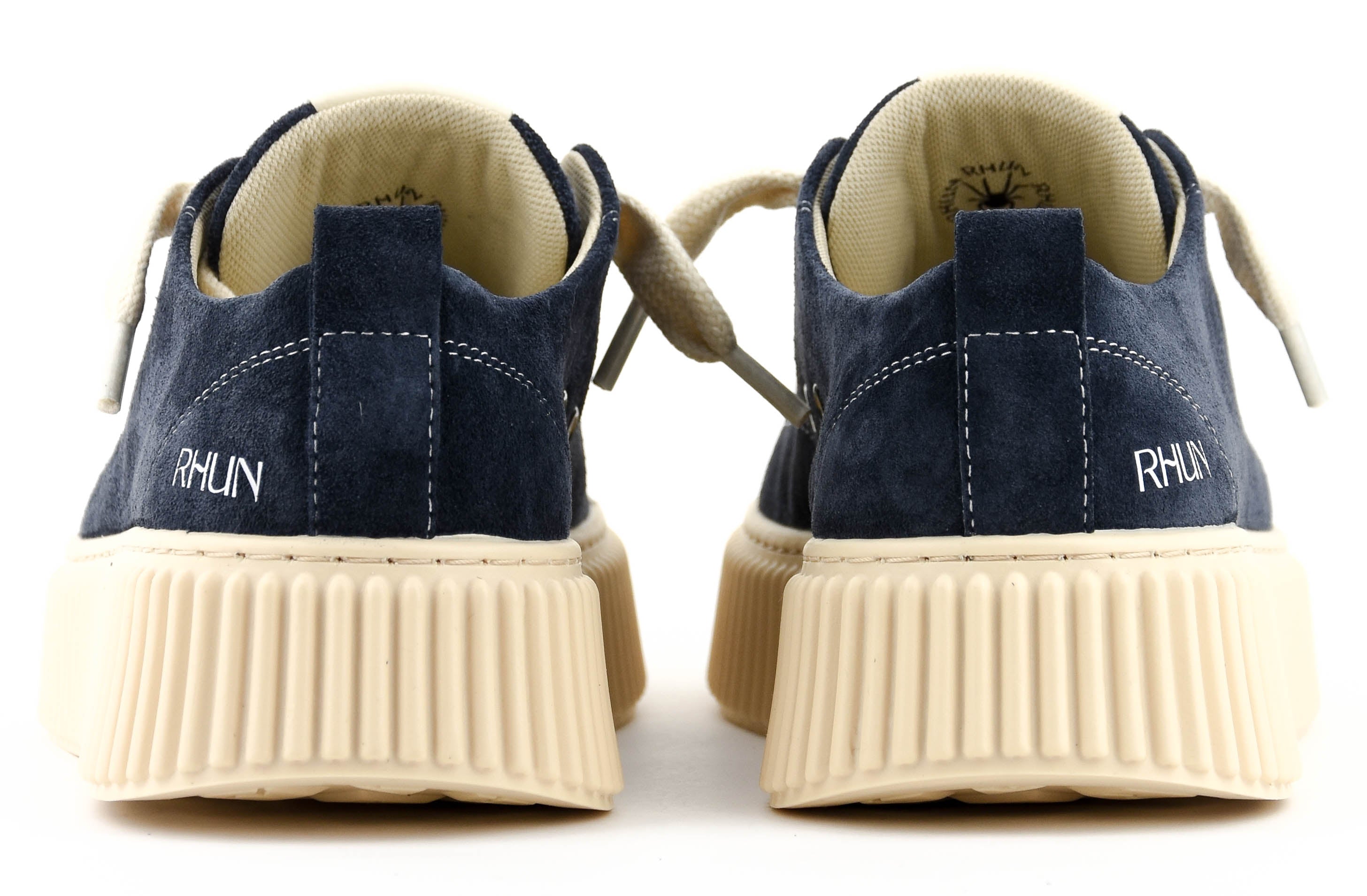 RHUN TREBLE SNEAKER NAVY BLUE SUEDE
