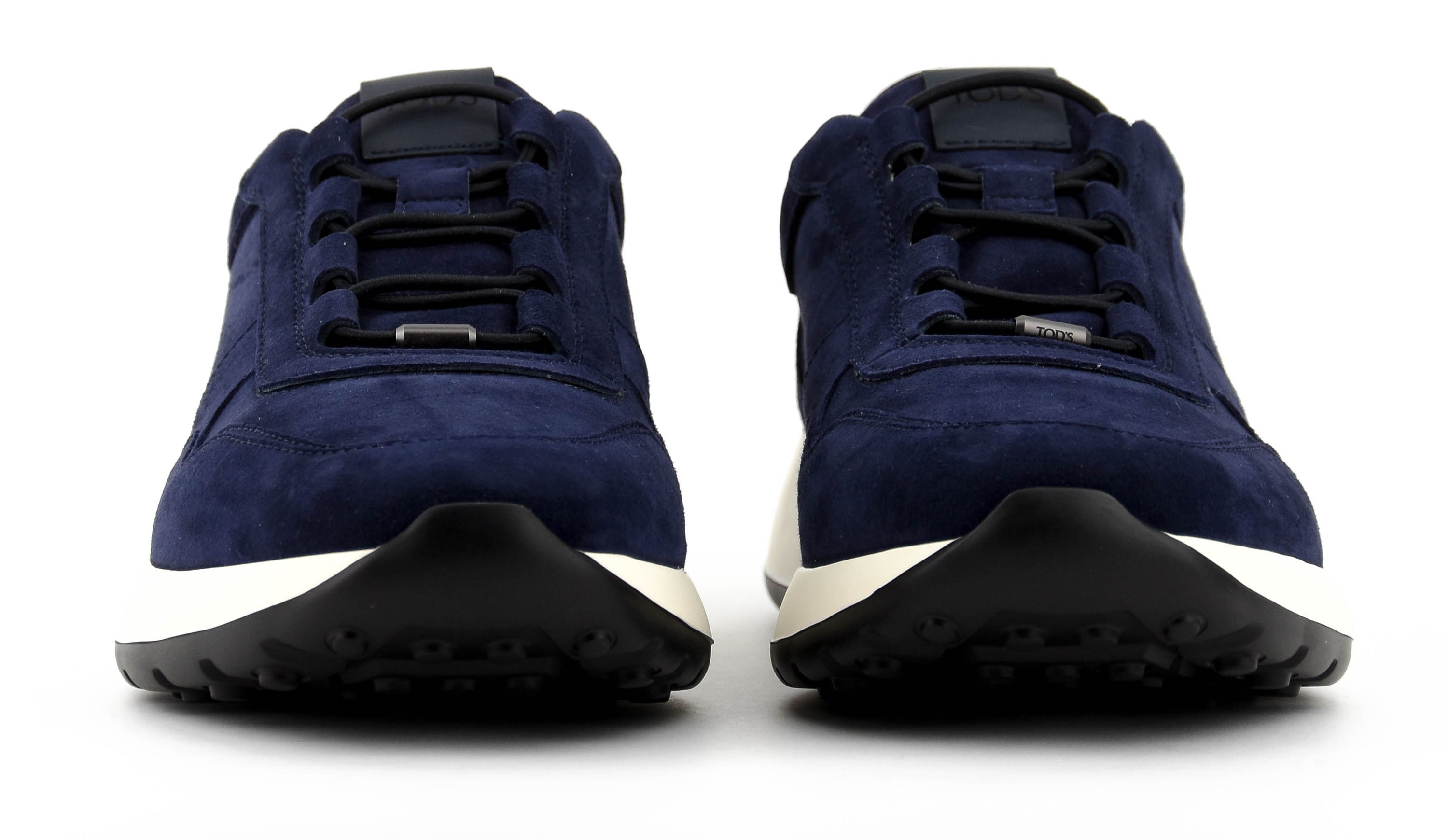 TOD'S  RED DOT SNEAKER PASHMY SUEDE NAVY