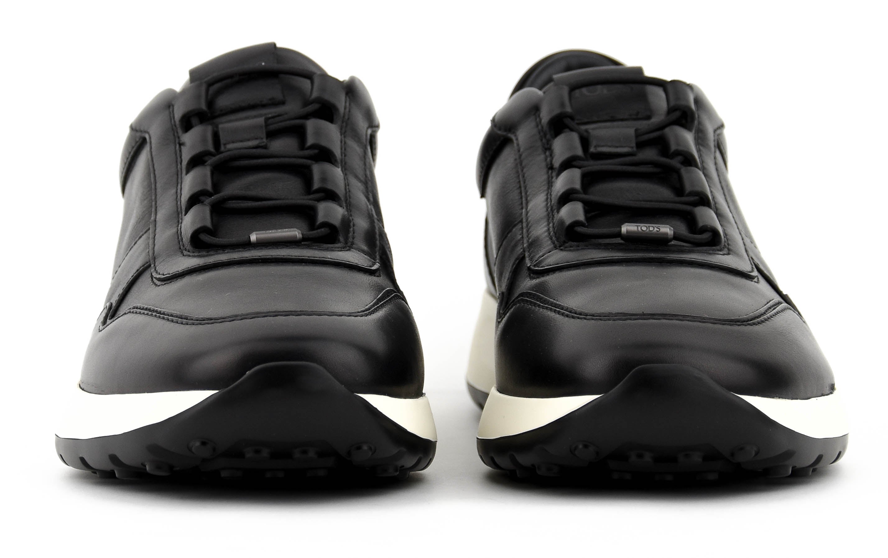 TOD'S  RED DOT SNEAKER NAPPA BLACK