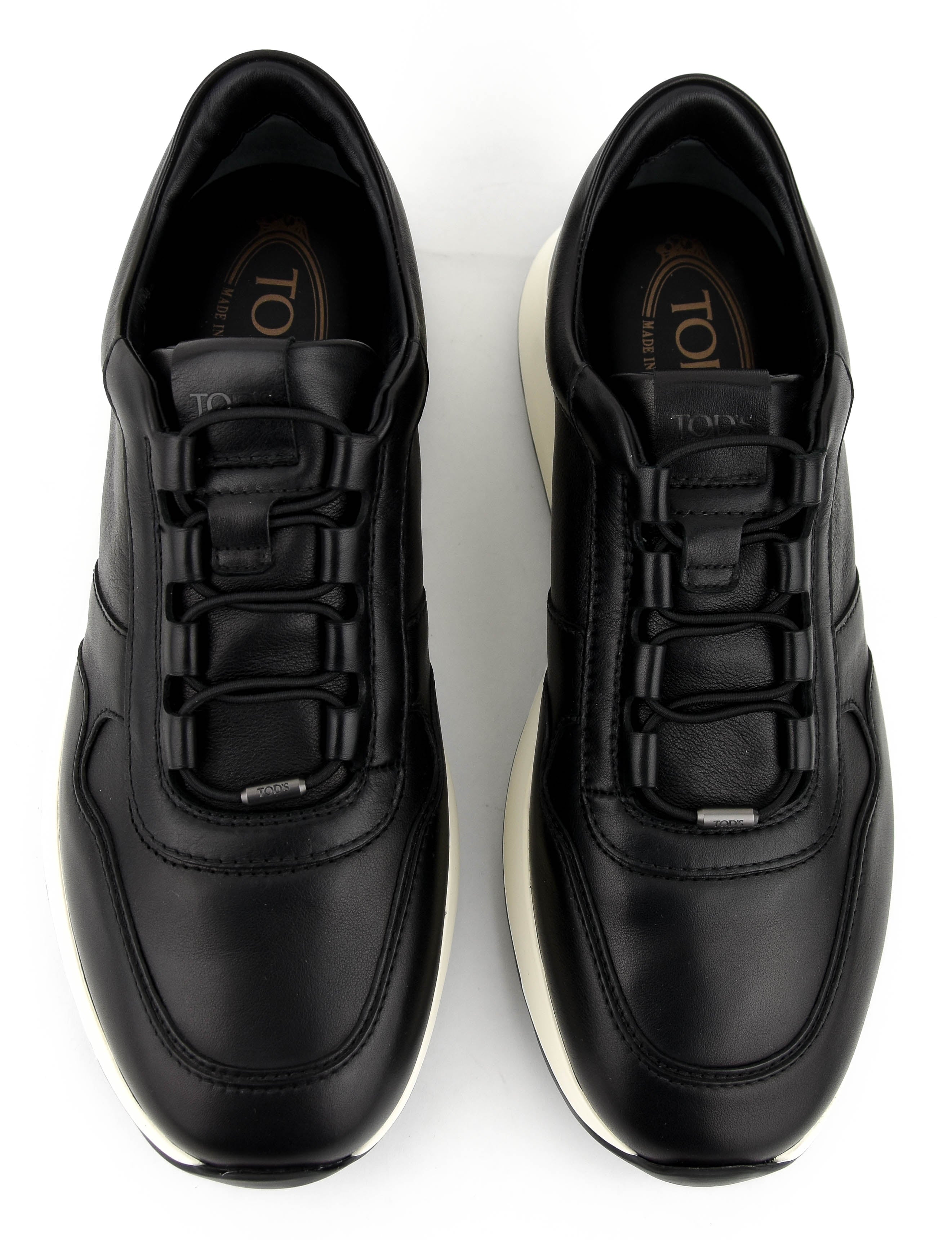 TOD'S  RED DOT SNEAKER NAPPA BLACK