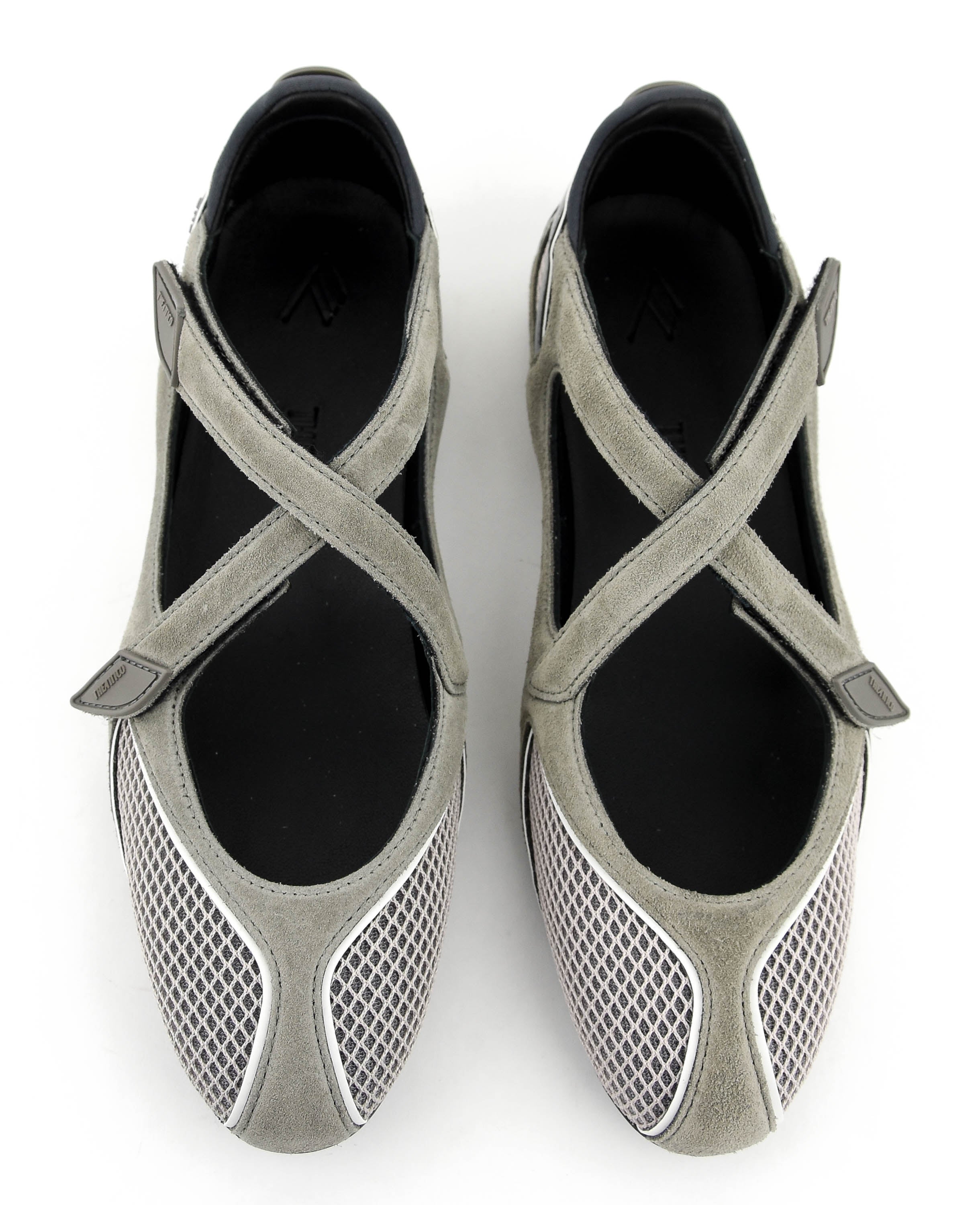 THE ATTICO FLOOR 01 BALLERINA GREY