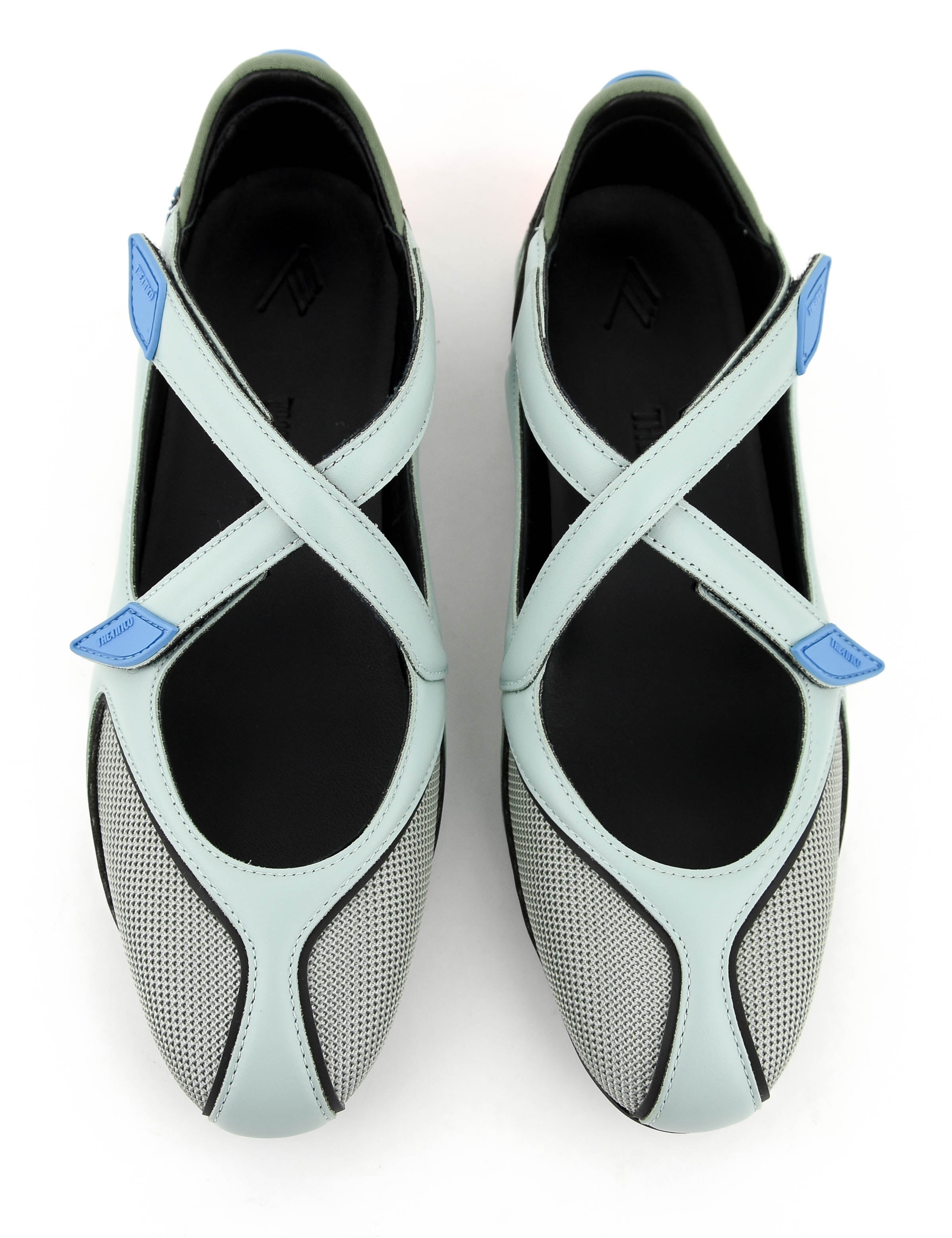 THE ATTICO FLOOR 01 BALLERINA TURQUISE