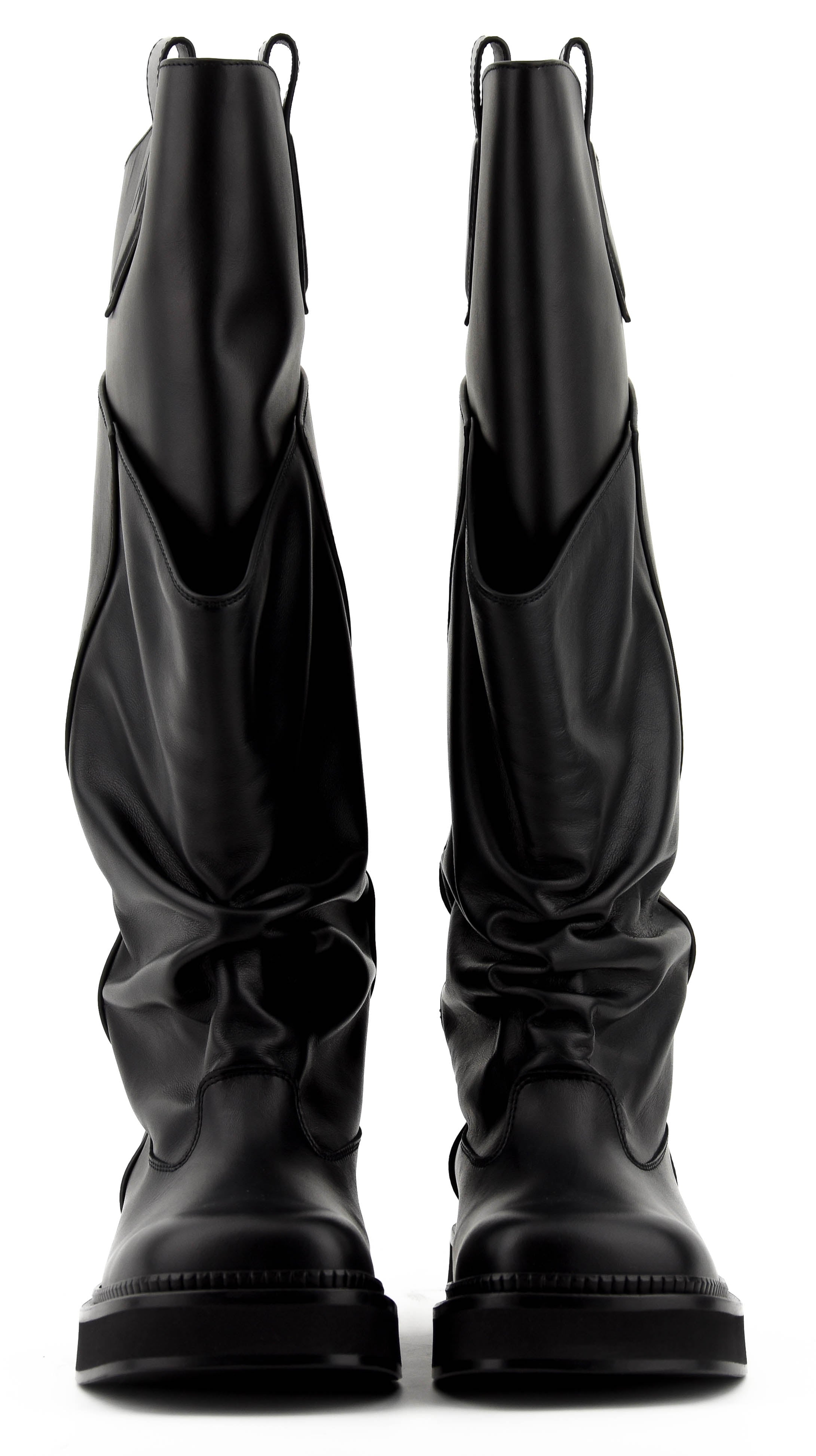 THE ATTICO LE PASSEGIATA BIKER BOOT BLACK