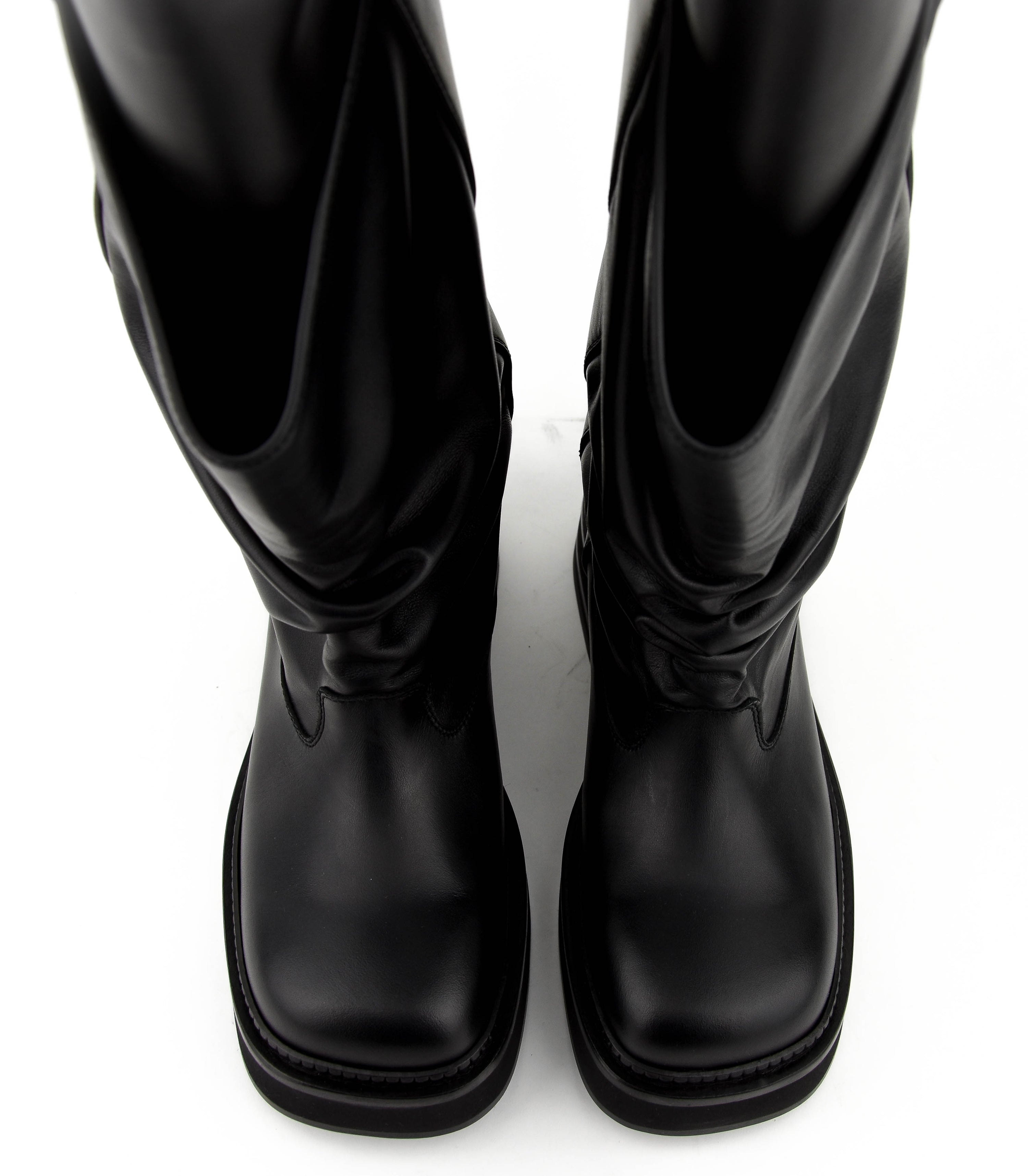 THE ATTICO LE PASSEGIATA BIKER BOOT BLACK