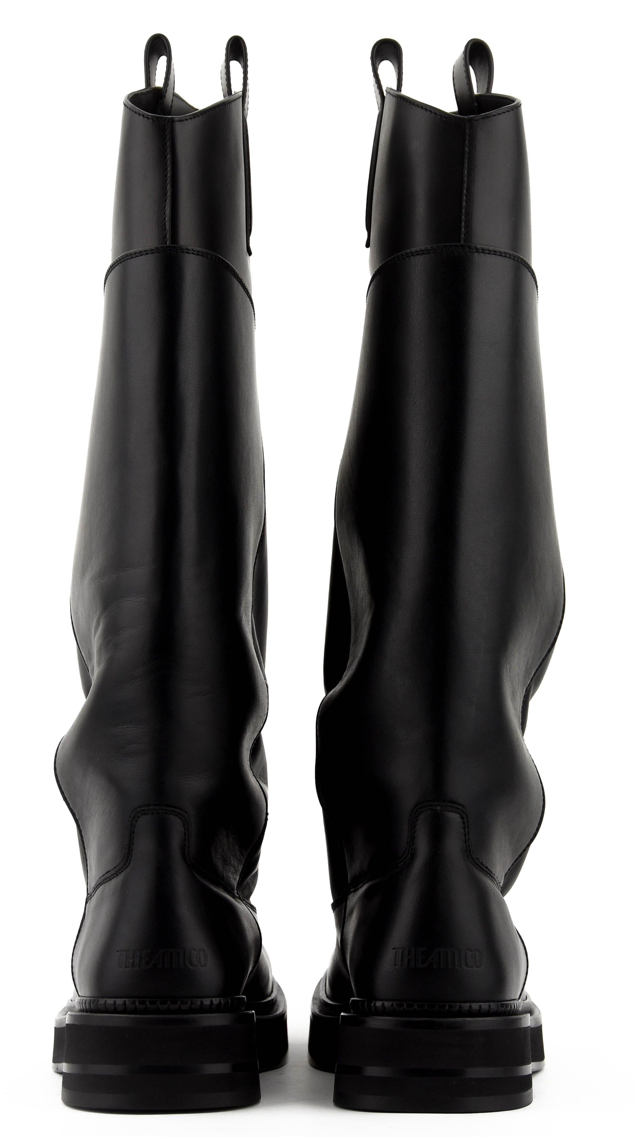 THE ATTICO LE PASSEGIATA BIKER BOOT BLACK