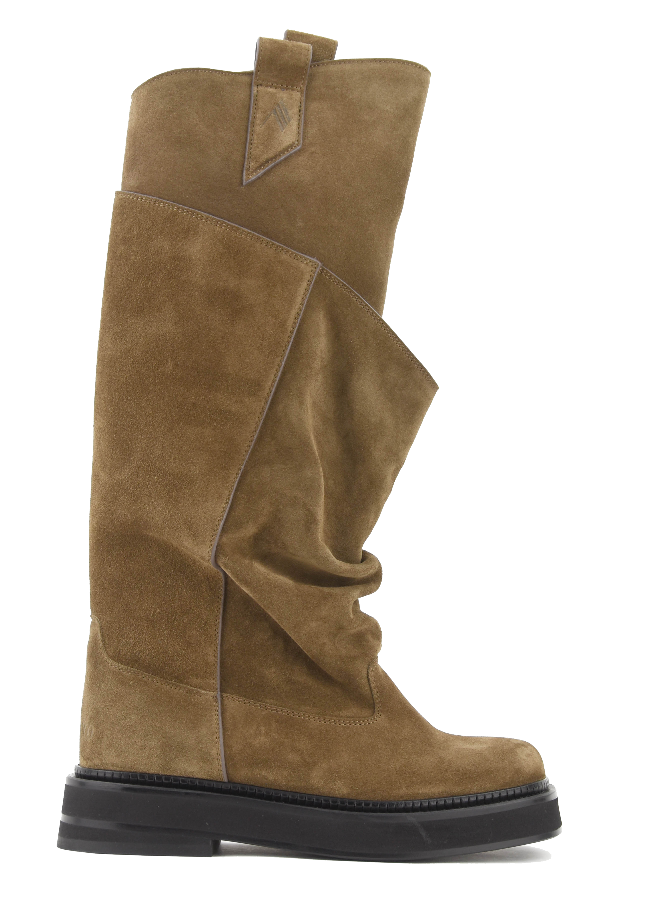 THE ATTICO LE PASSEGIATA BIKER BOOT brown
